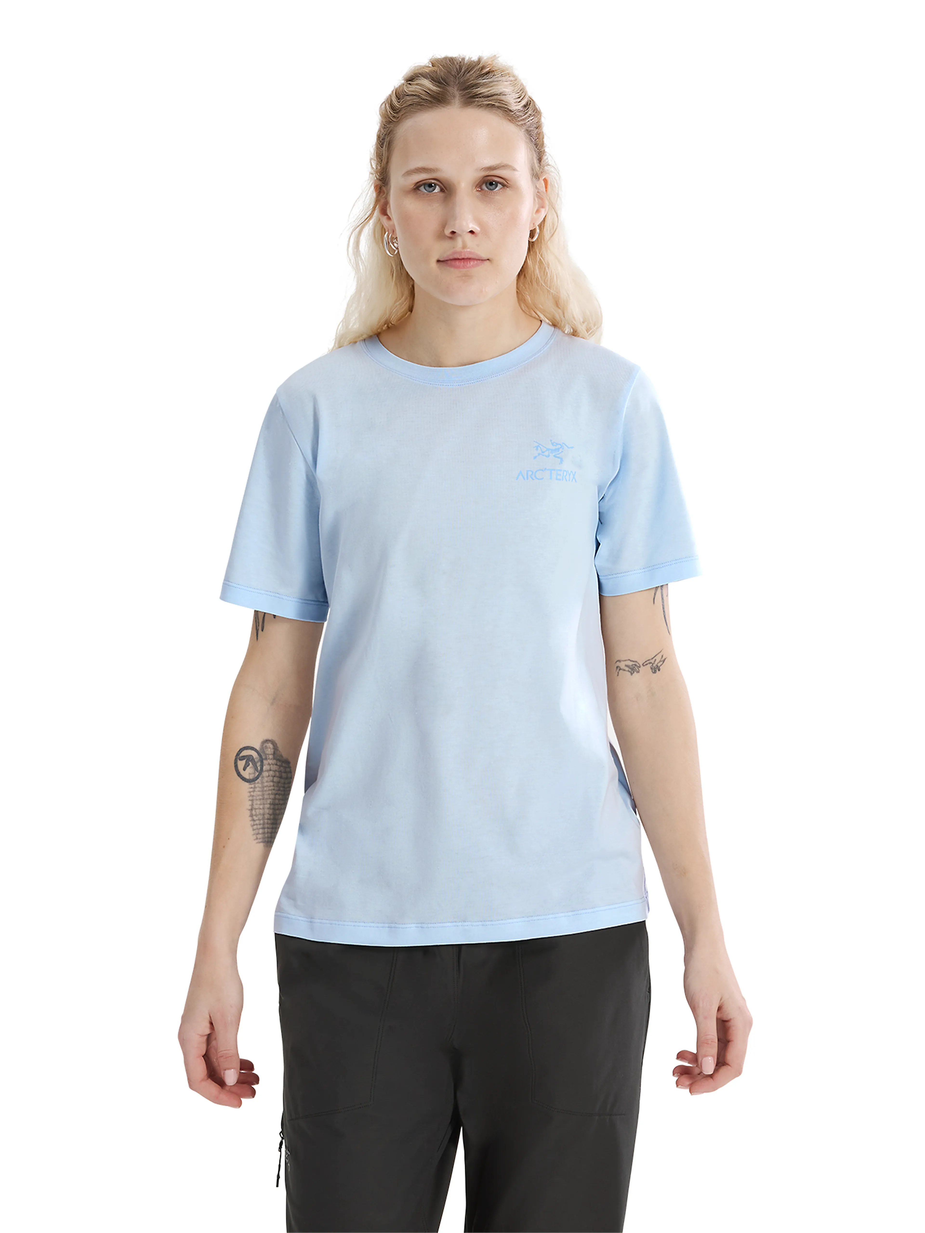 Kragg SL Cotton Emblem Crew SS W