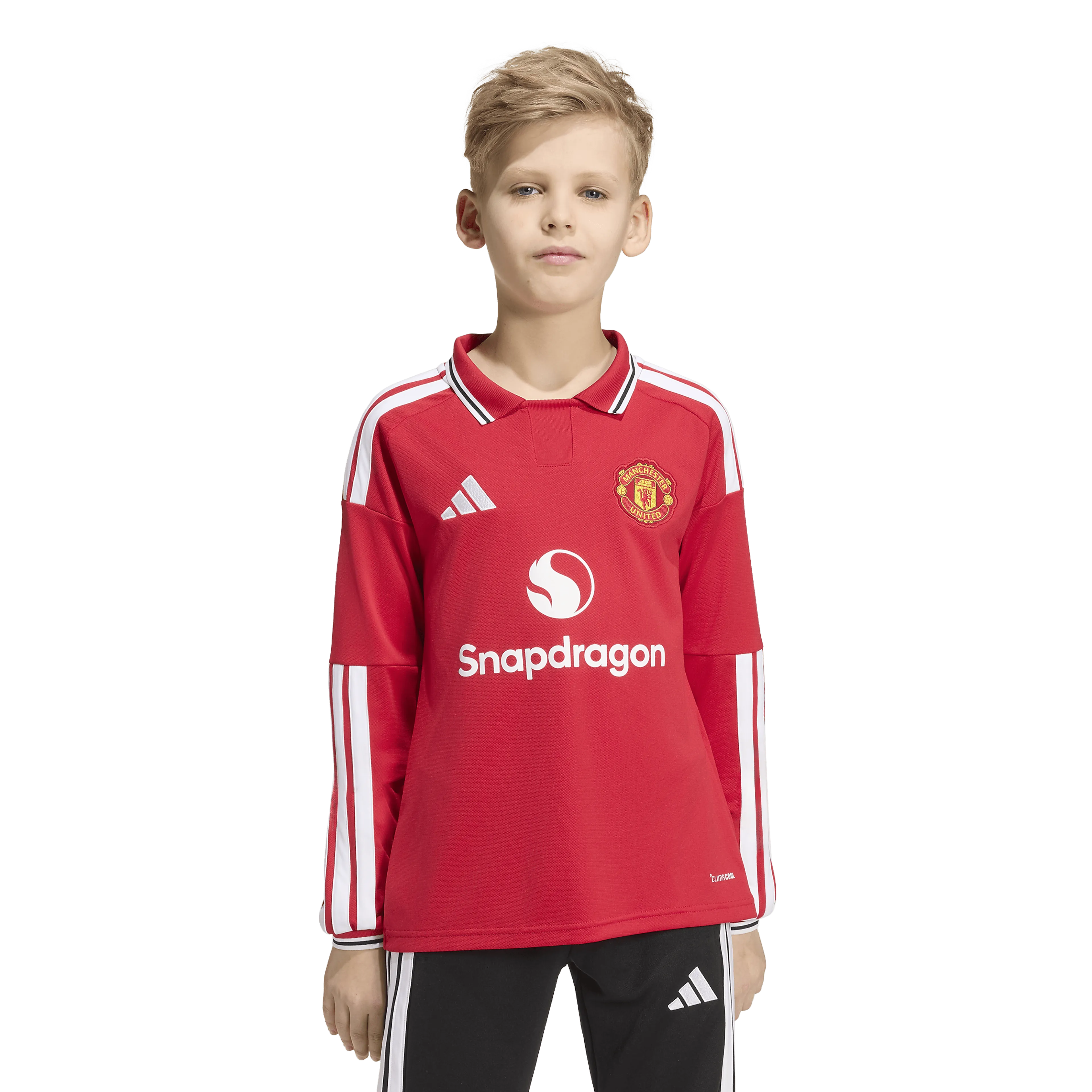 Manchester United 26/27 Hjemmedrakt langermet Barn