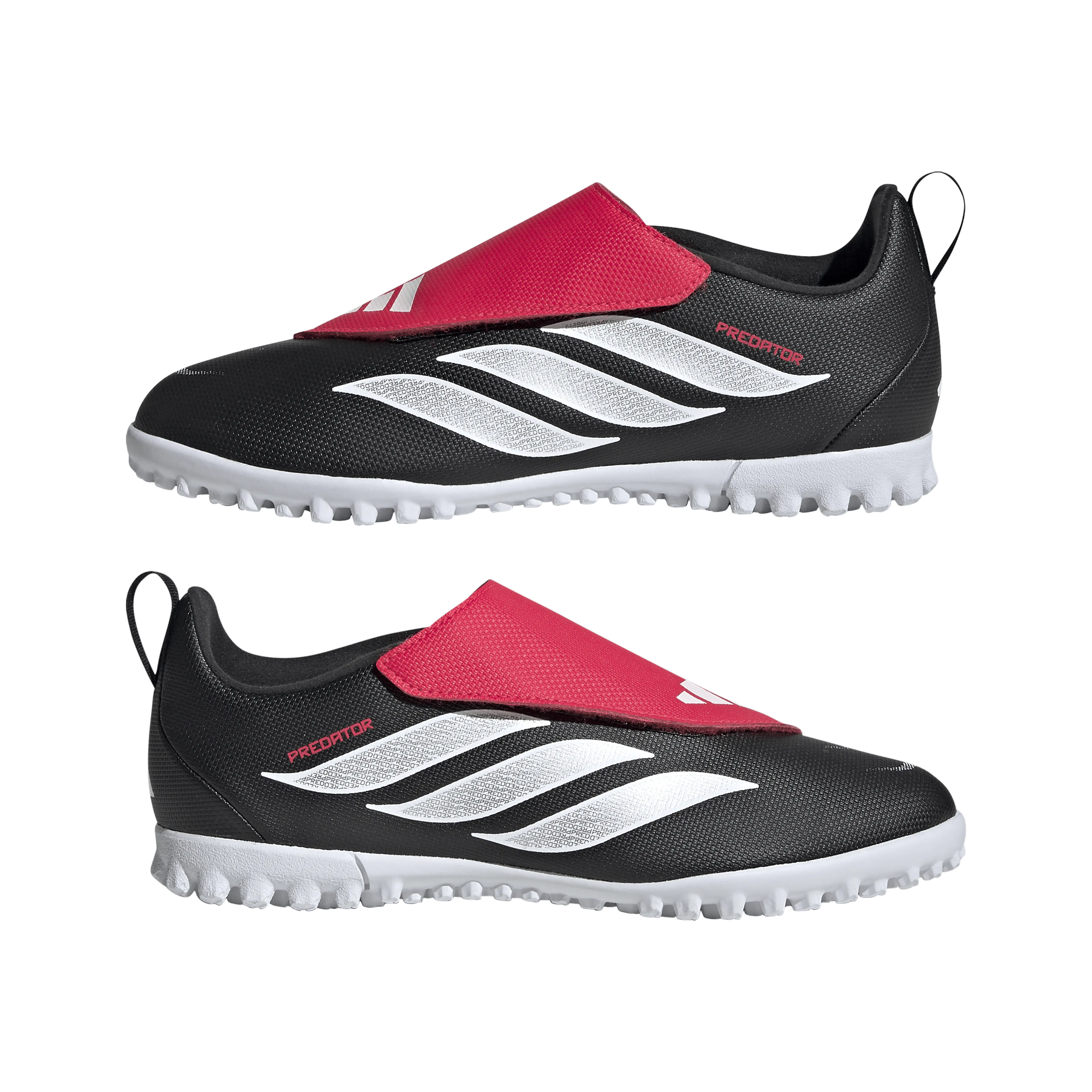 PREDATOR CLUB Fold-Over Tongue Turf Fotballsko Grus/Kunstgress Barn