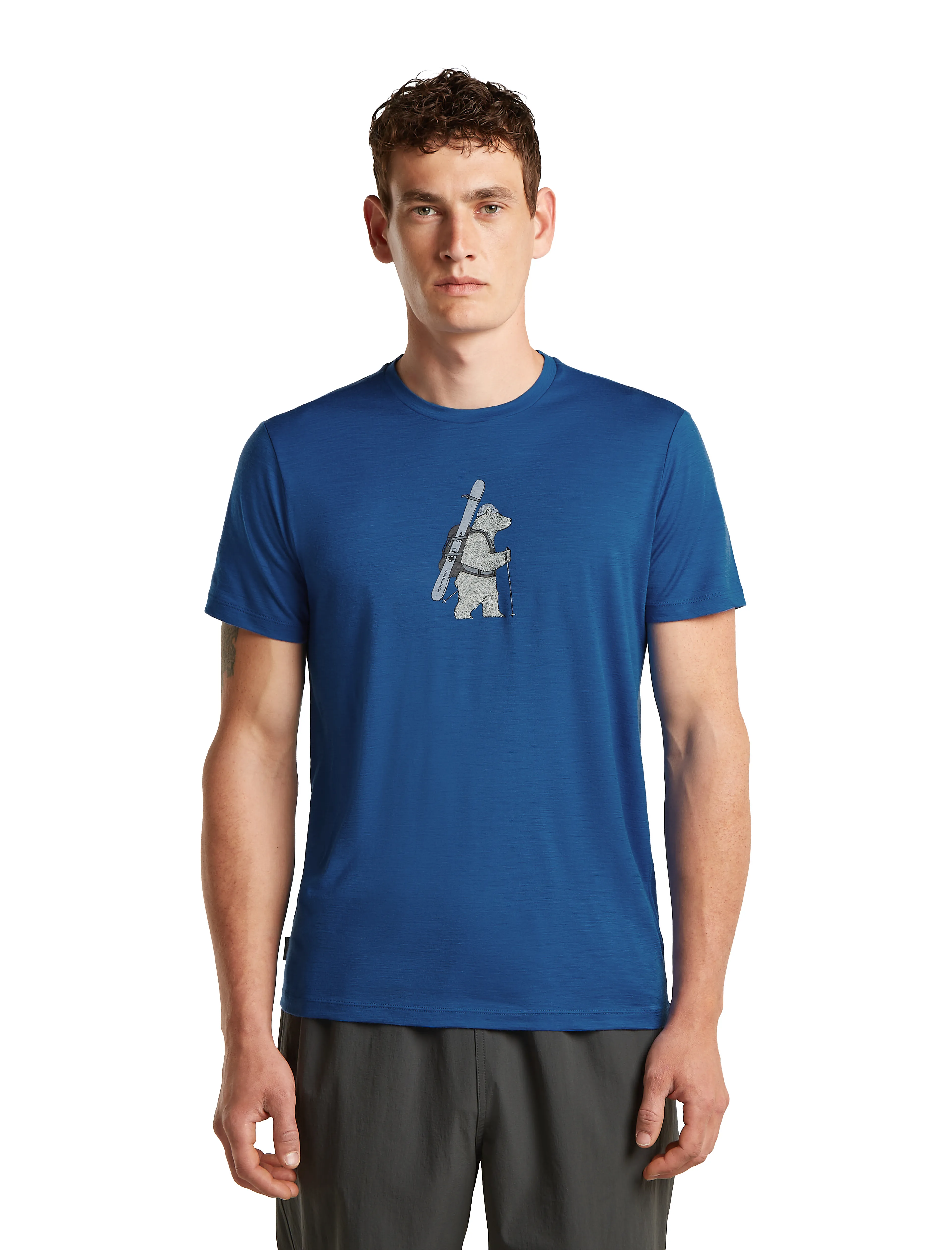 Men Merino 150 Tech Lite SS Tee Bear Tour