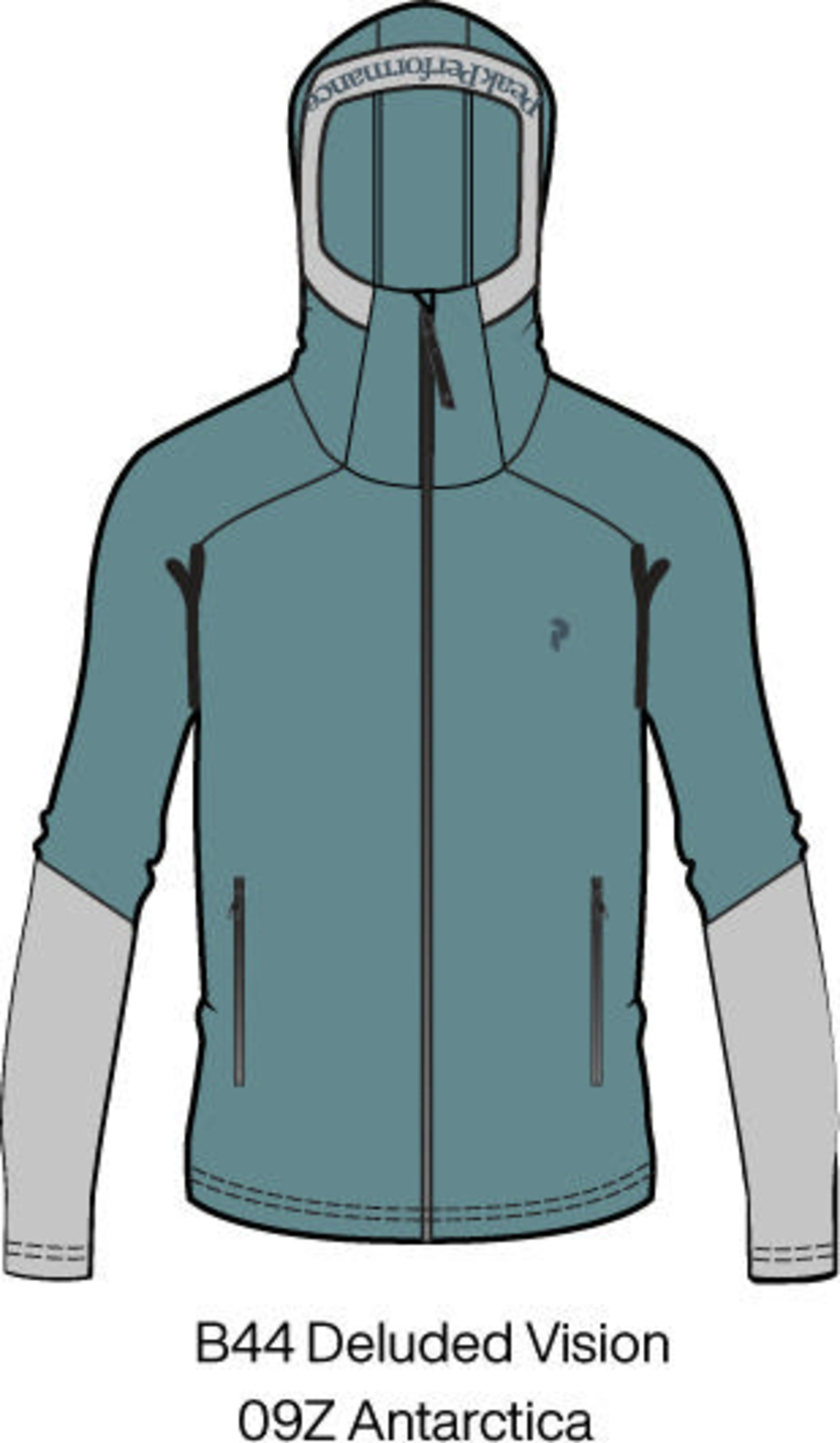 W Rider Essentials Zip Hood