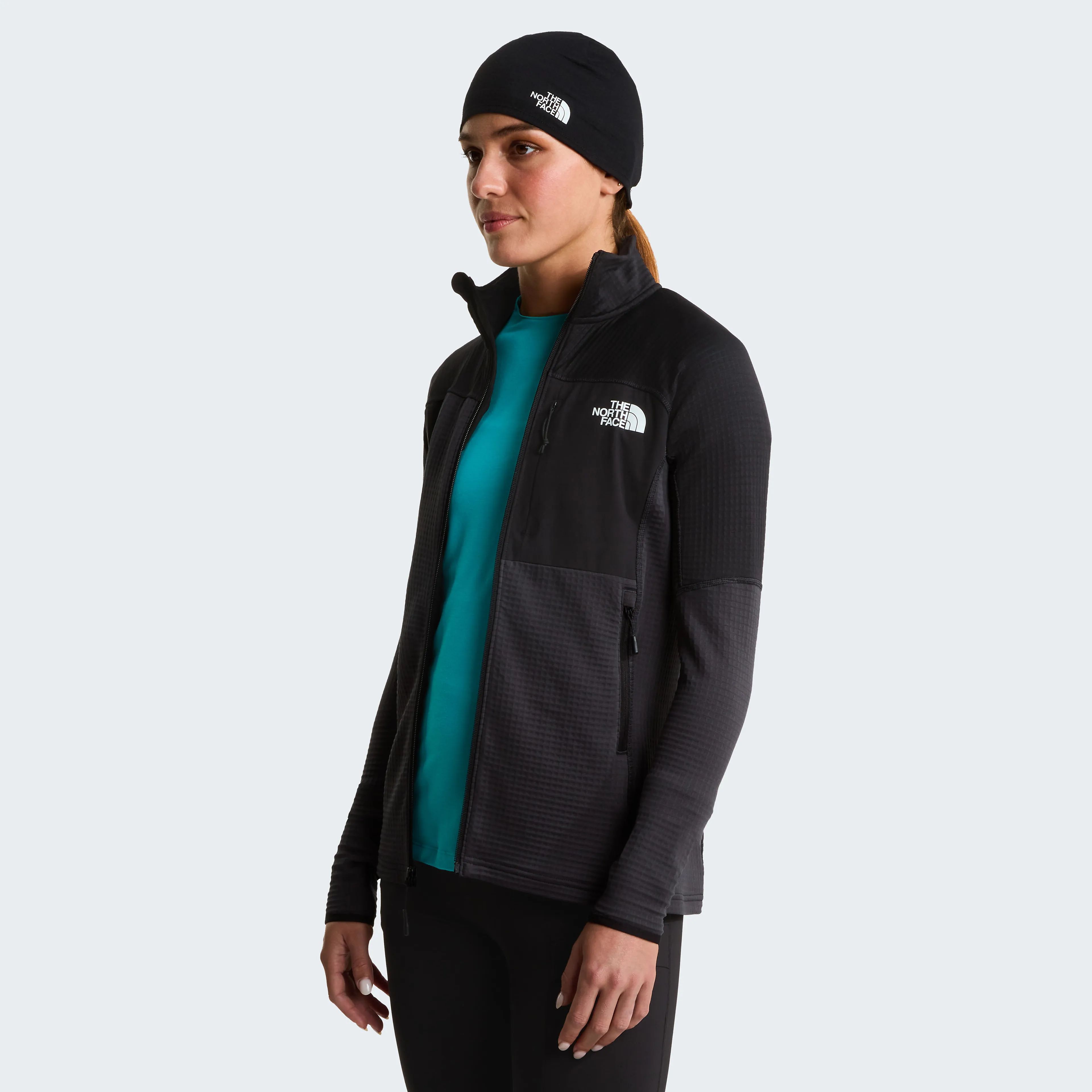 W POLARTEC POWERGRID STORMGAP JACKET