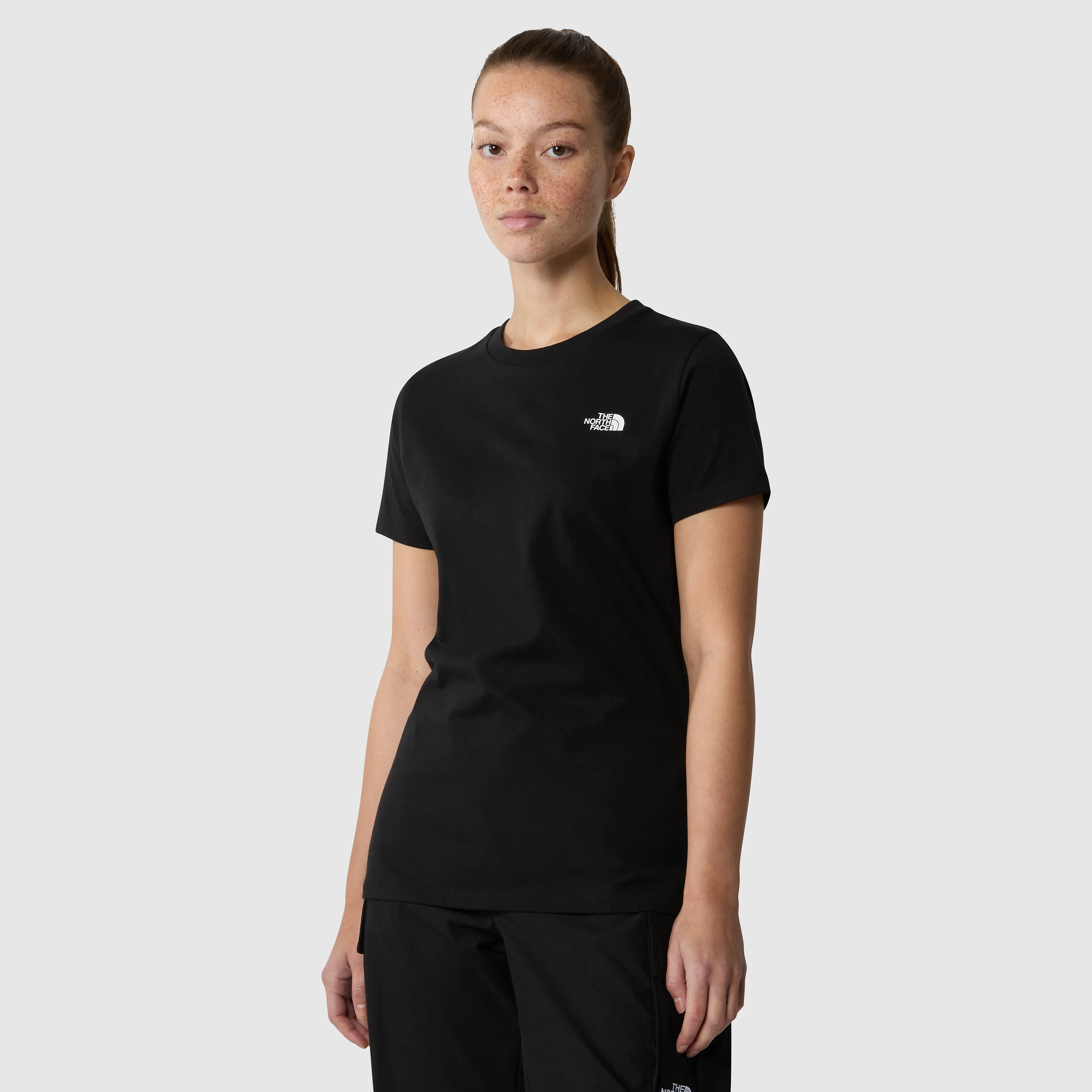 W S/S SIMPLE DOME TEE