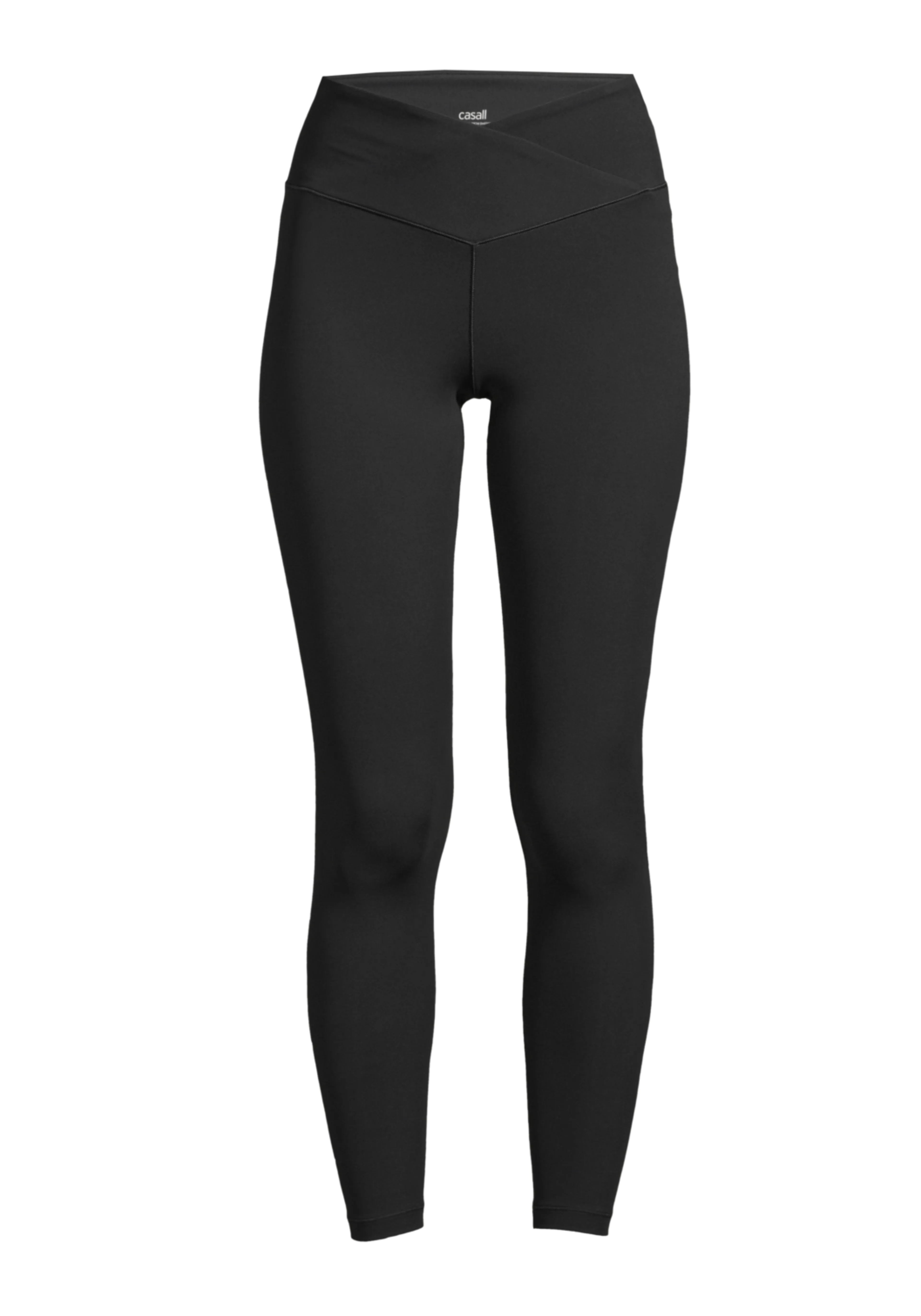 Overlap High Waist Tights dame