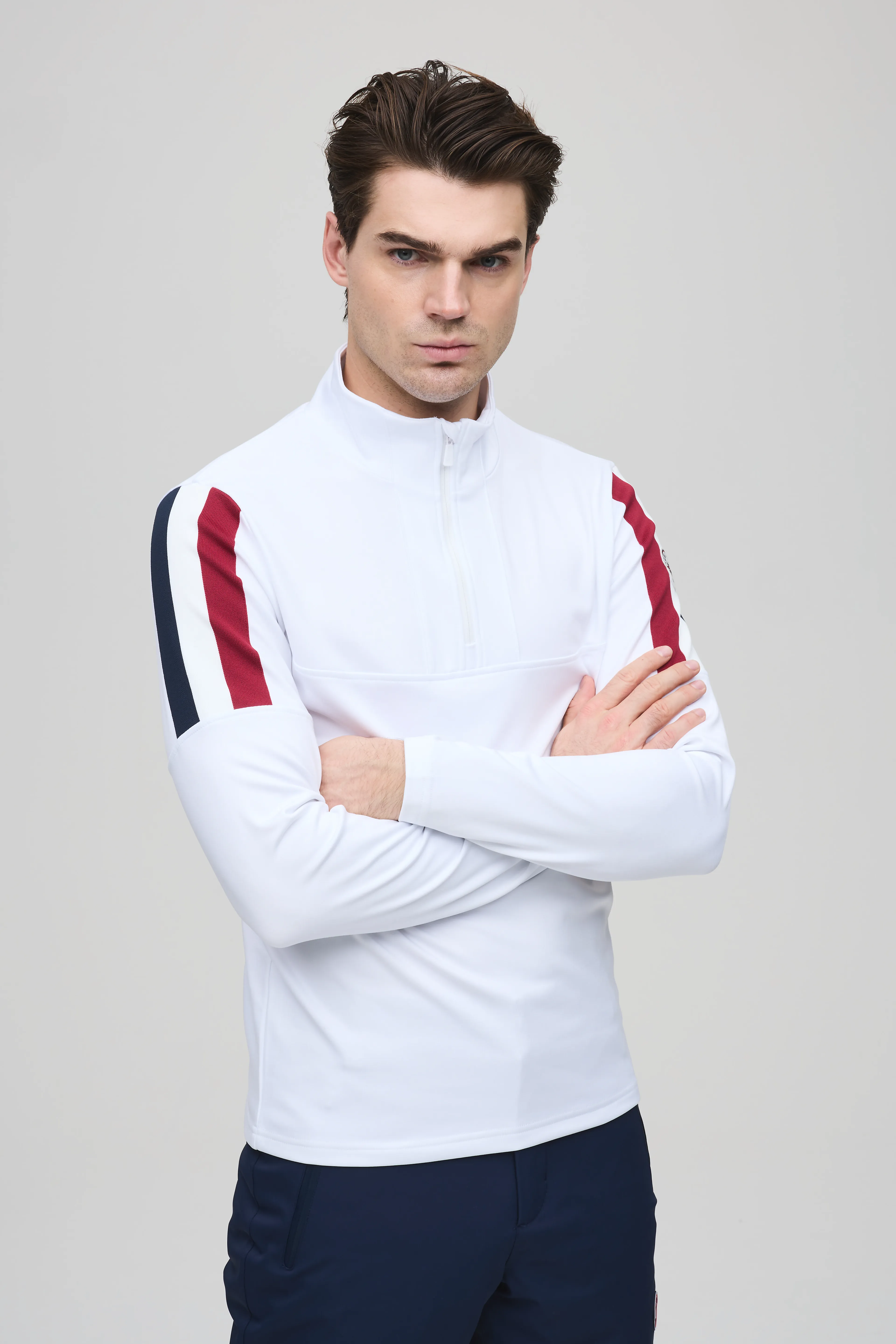 Robin zip neck