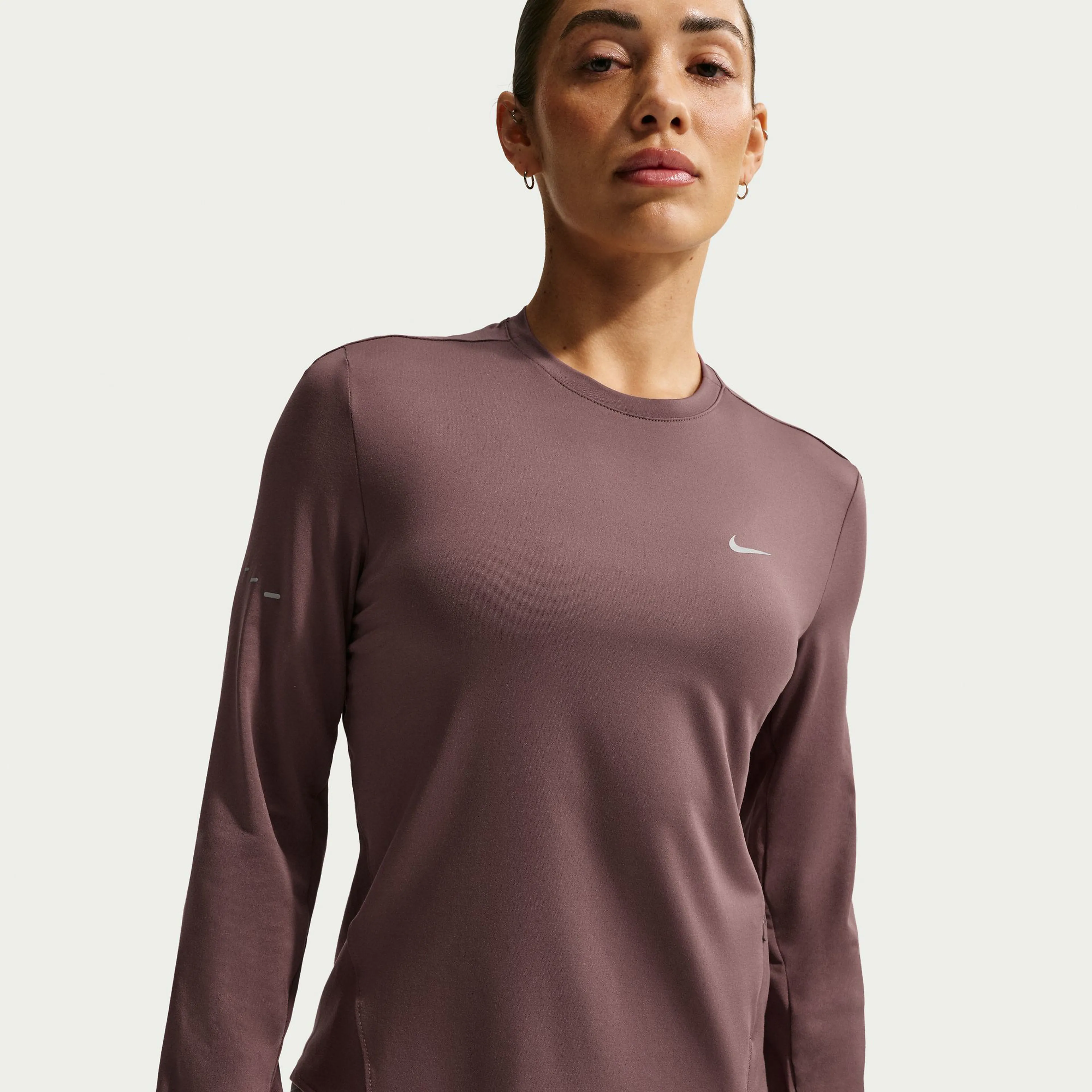 Swift Women's Dri-FIT UV Long-Sleeve Crew-Neck Running Top