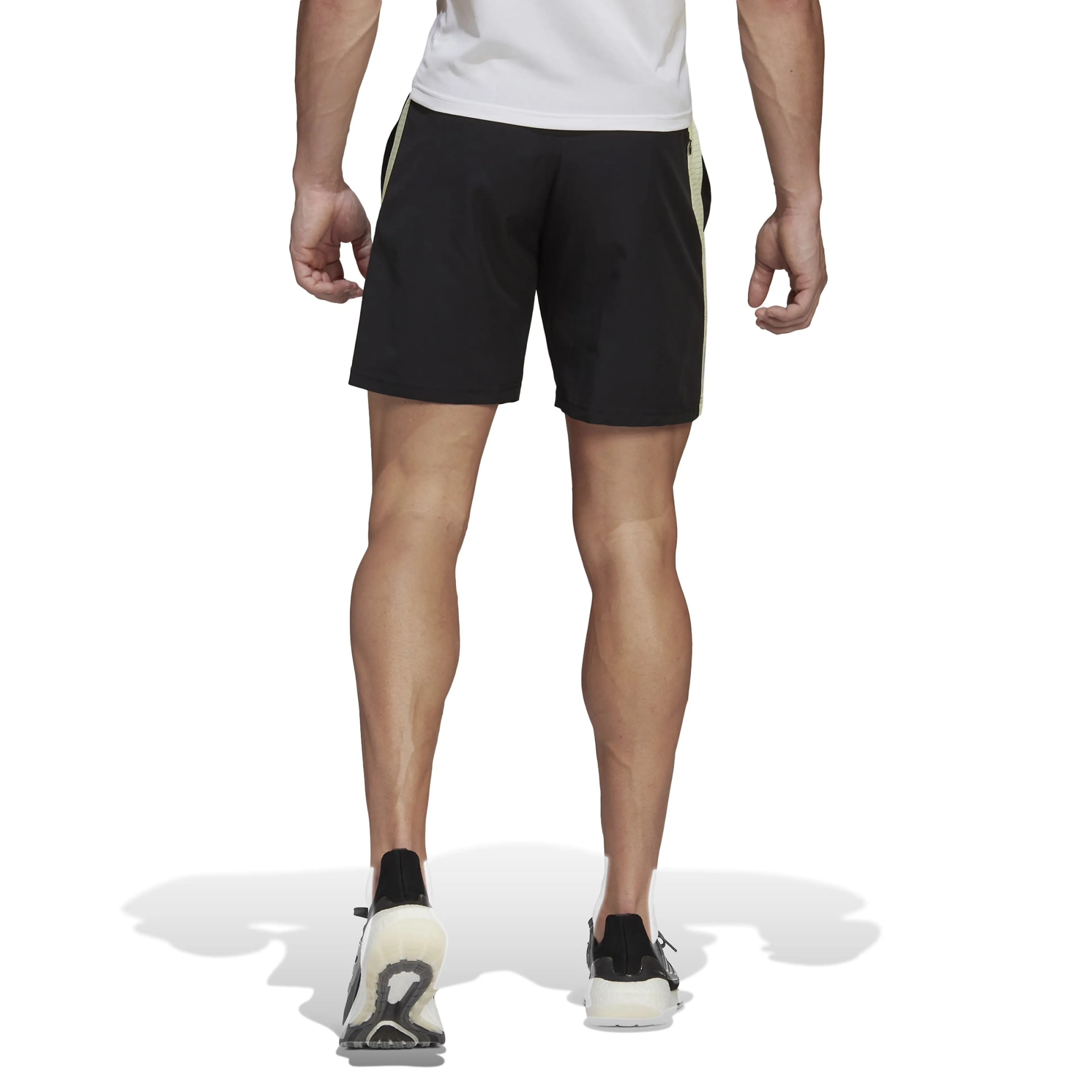 Own the Run shorts herre