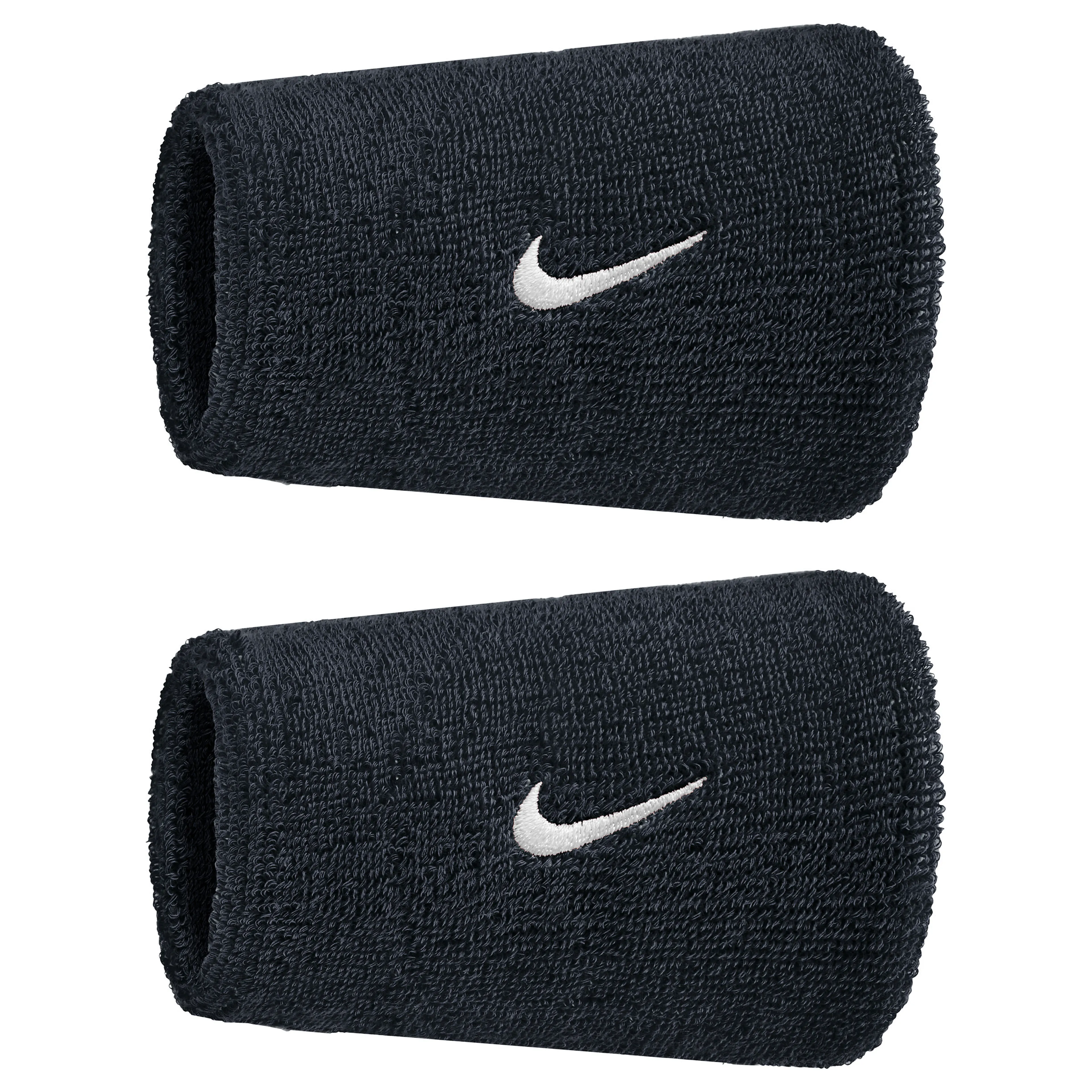  SWOOSH CLASSIC DOUBLEWIDE WRISTBANDS 2PK