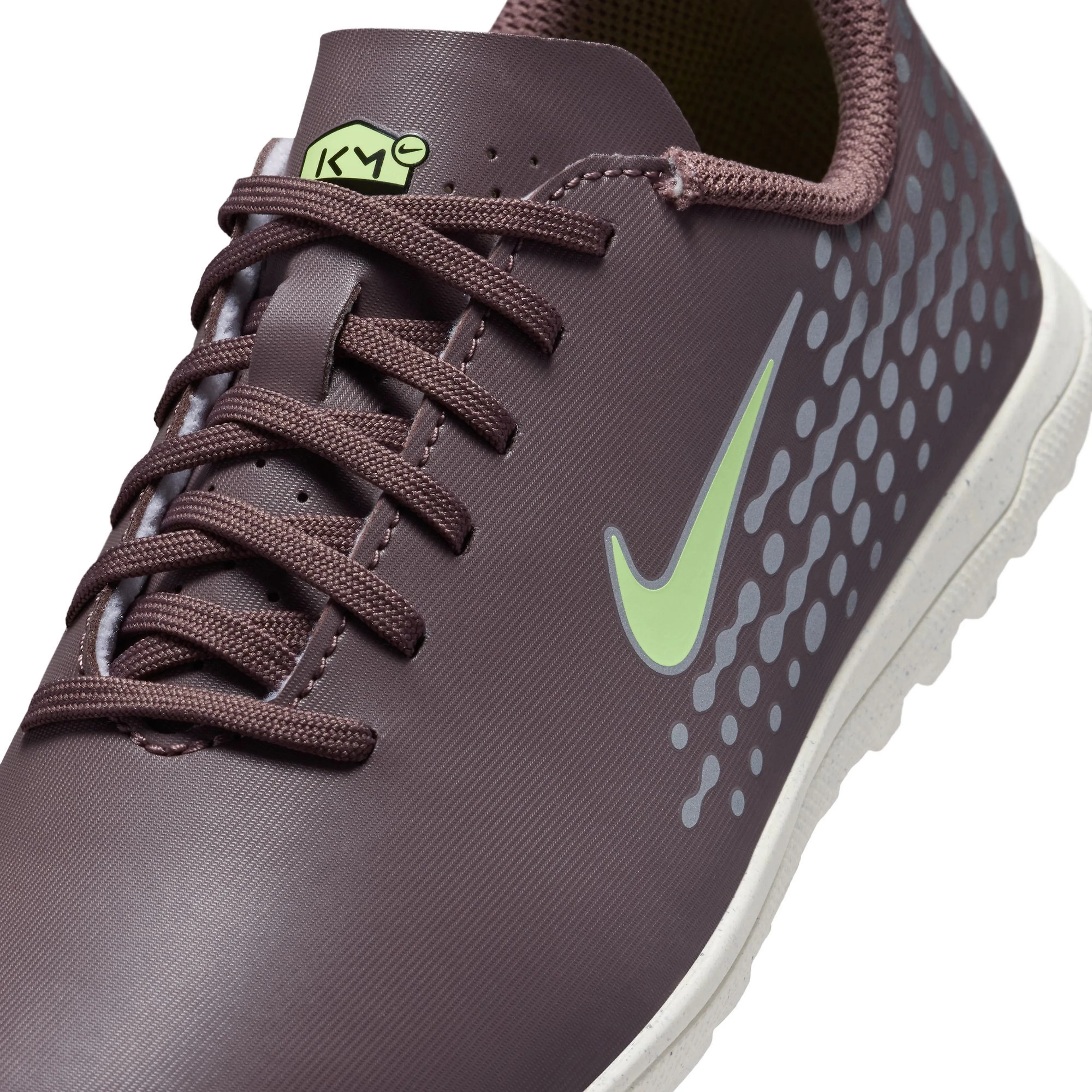  Jr. Mercurial Vapor 16 Club "Kylian Mbappé" Big Kids' Turf Low-Top Fotballsko Grus/Kunstgress