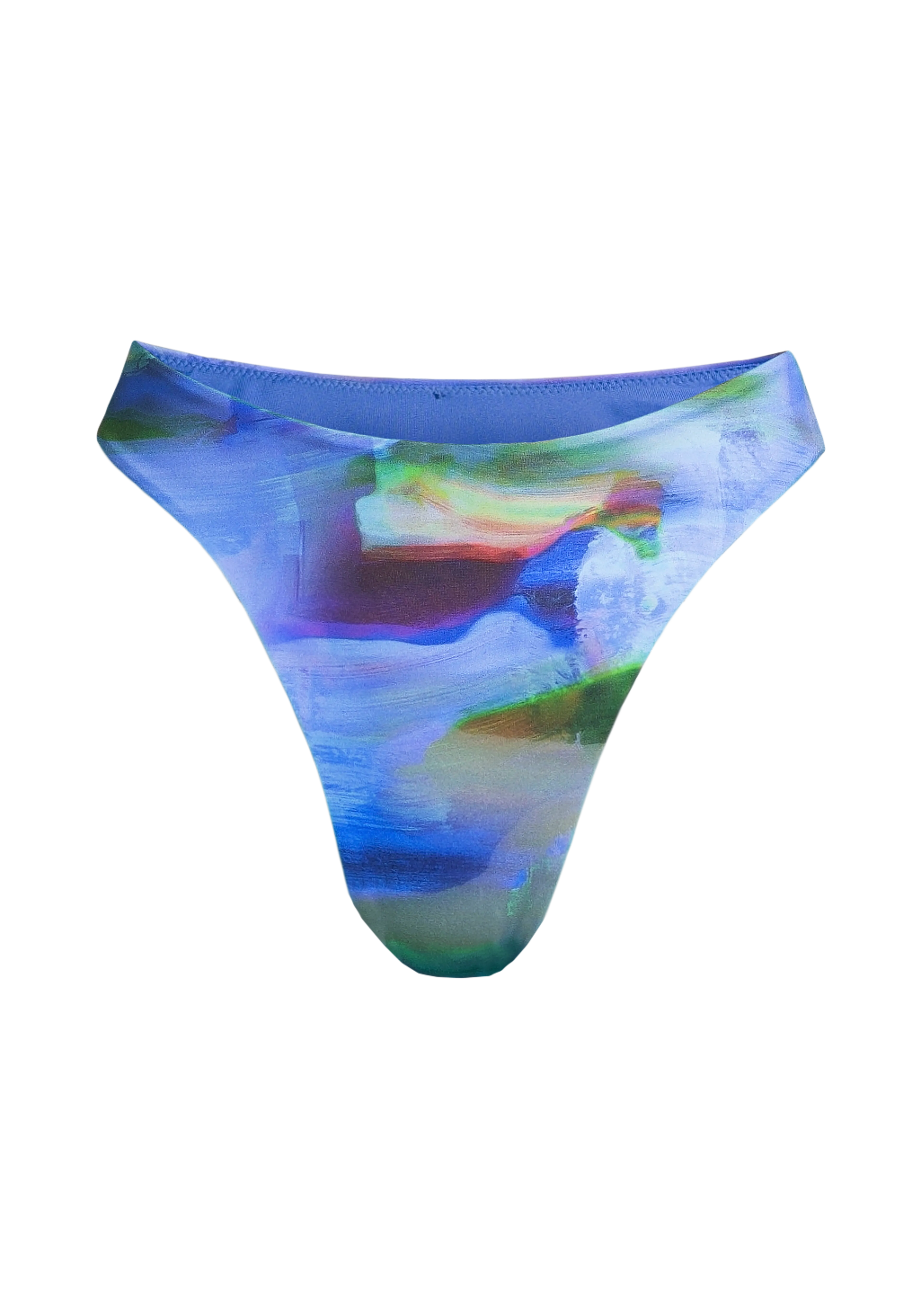 High Waist Brazilian Printed bikinitruse dame