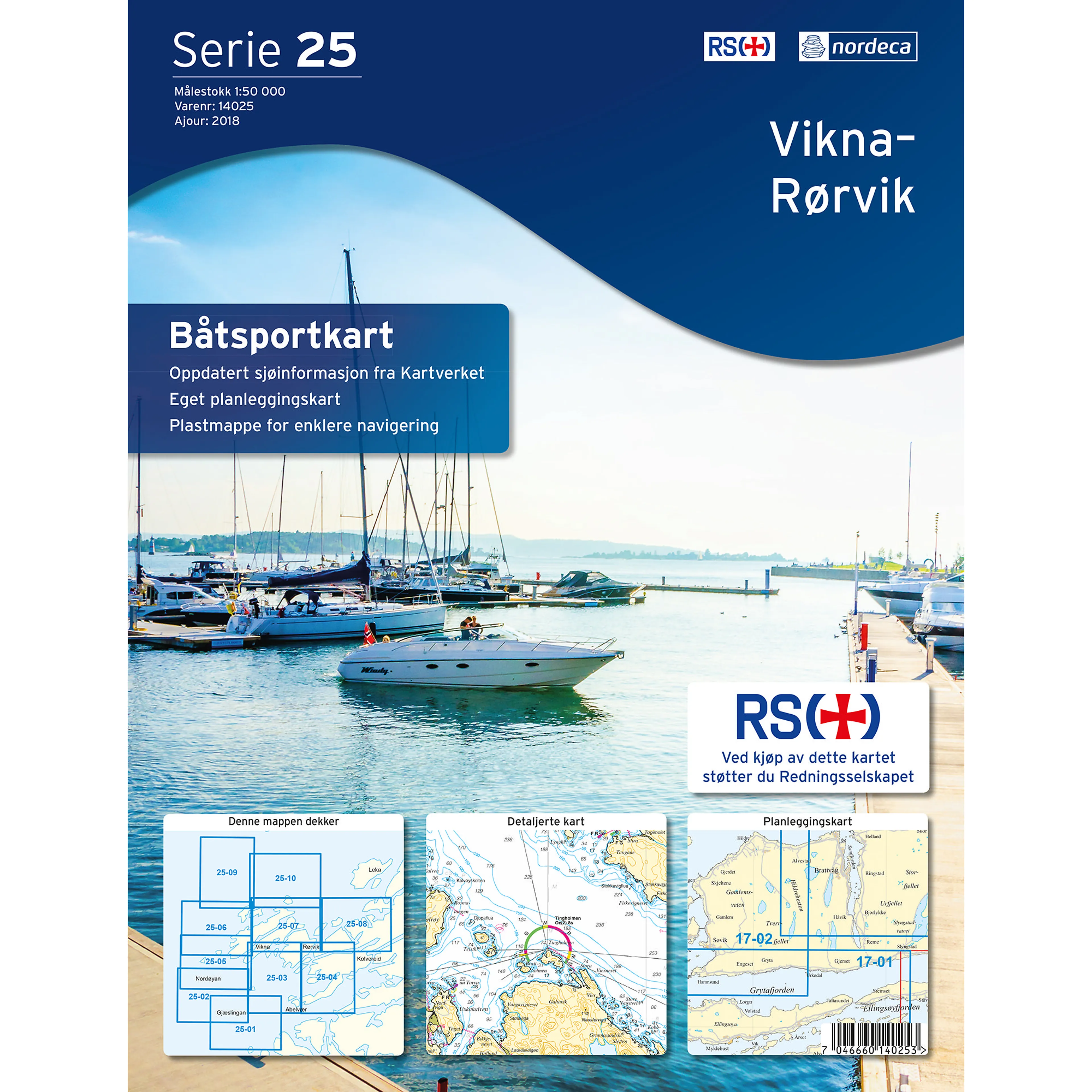 25-VIKNA-RØRVIK 1:50 000