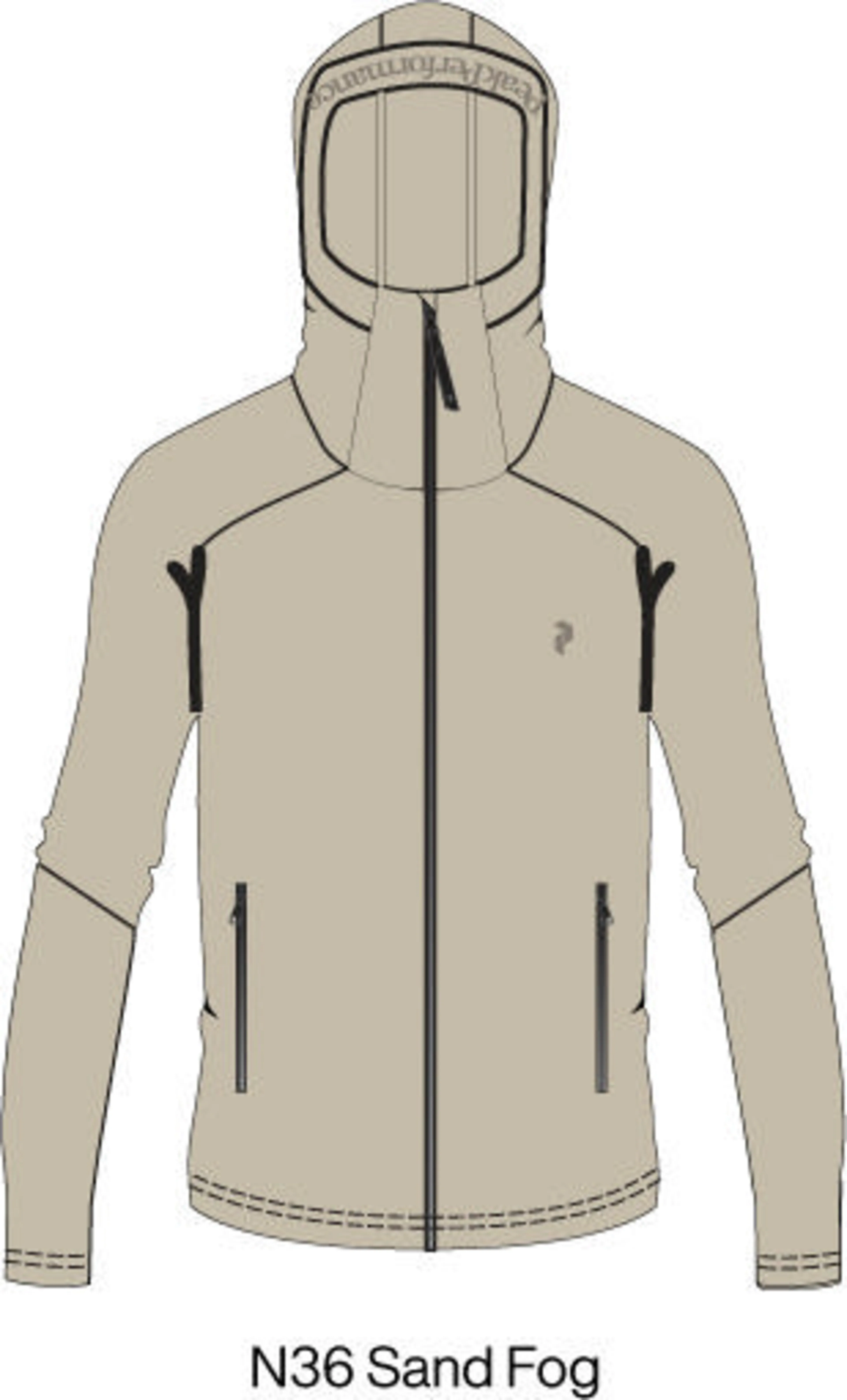 W Rider Essentials Zip Hood