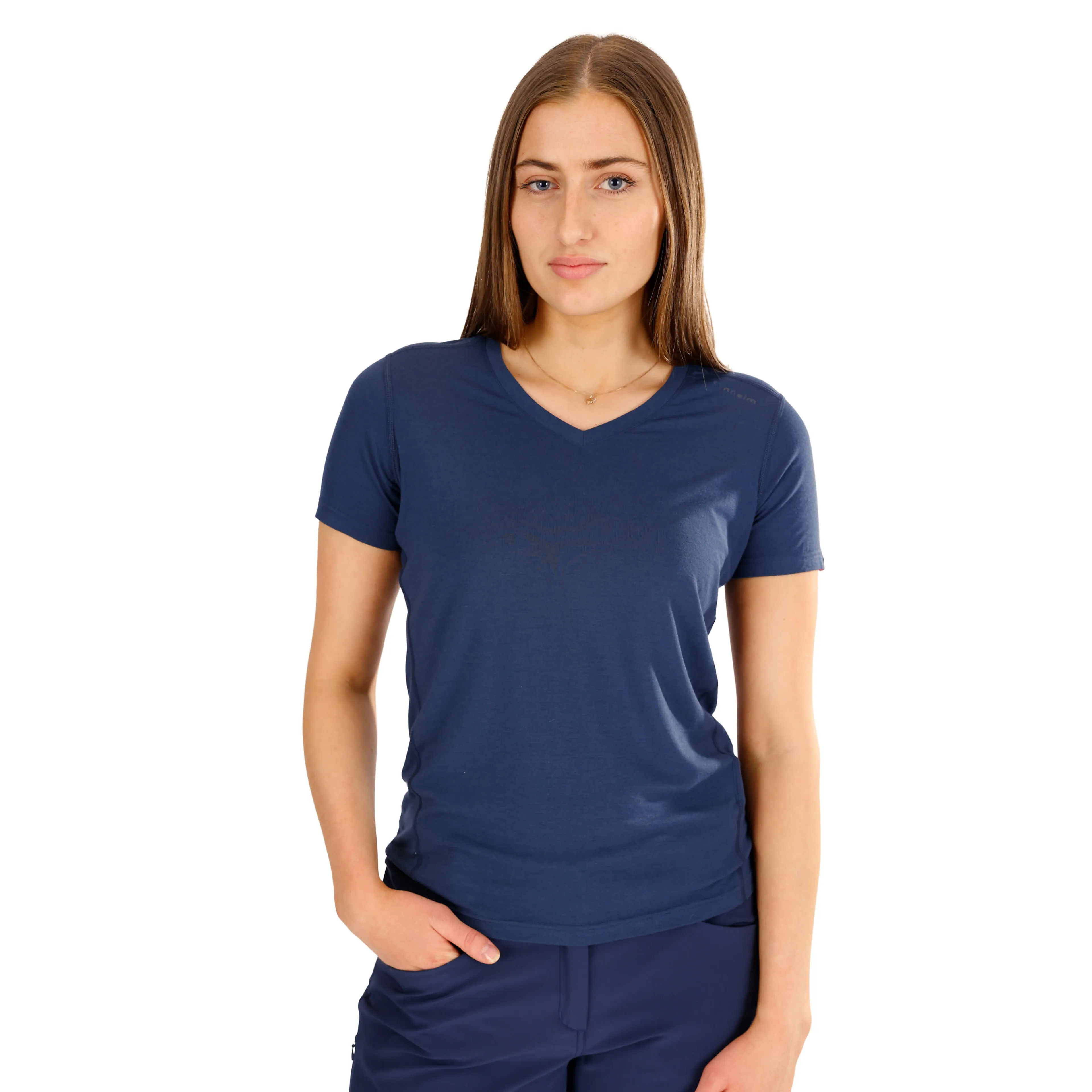 Veo Ull/bambus T-shirt U/trykk dame Veo Ull/bambus T-shirt U/trykk dame