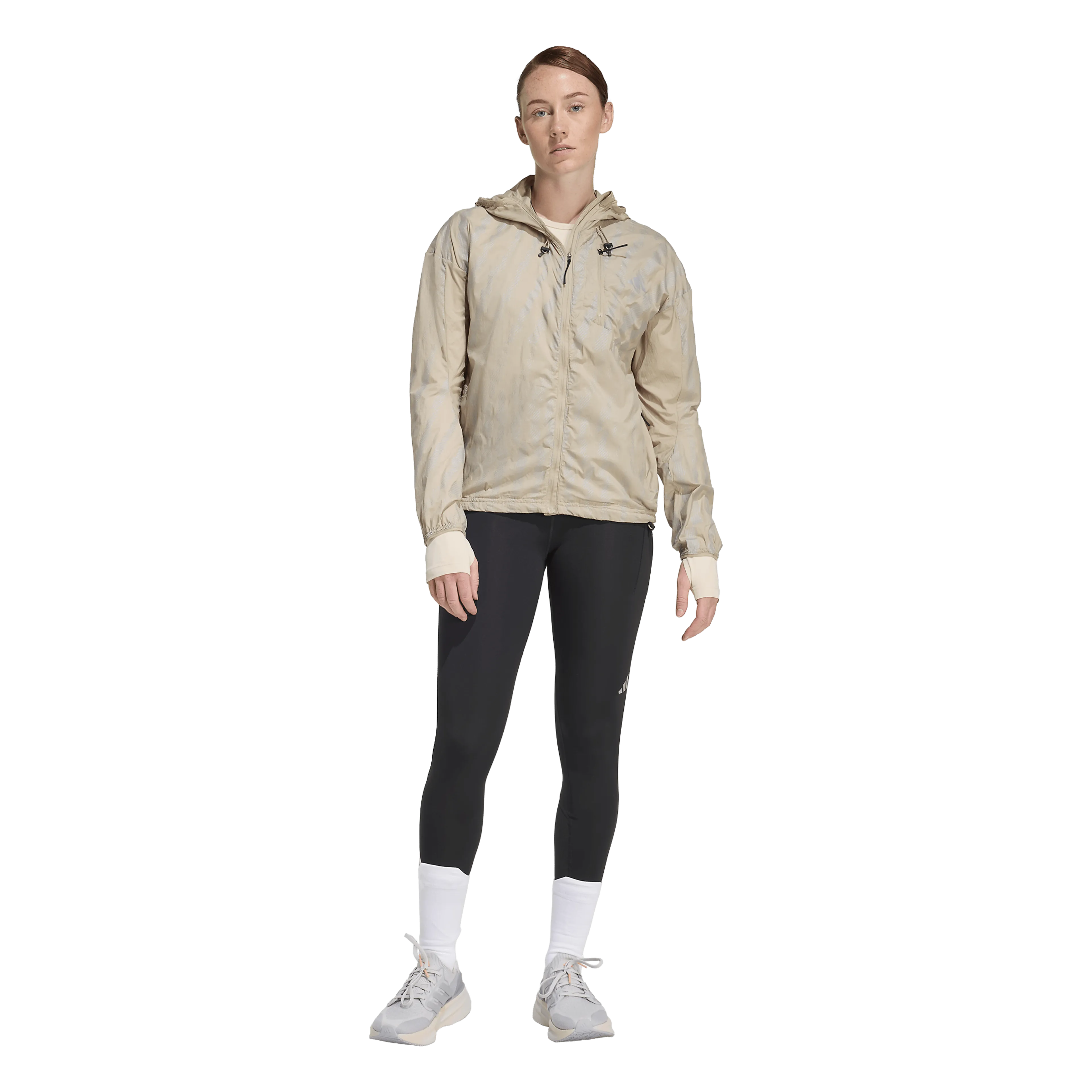 adi365 Climacool 3 Stripes Running Full Length Leggings Dame