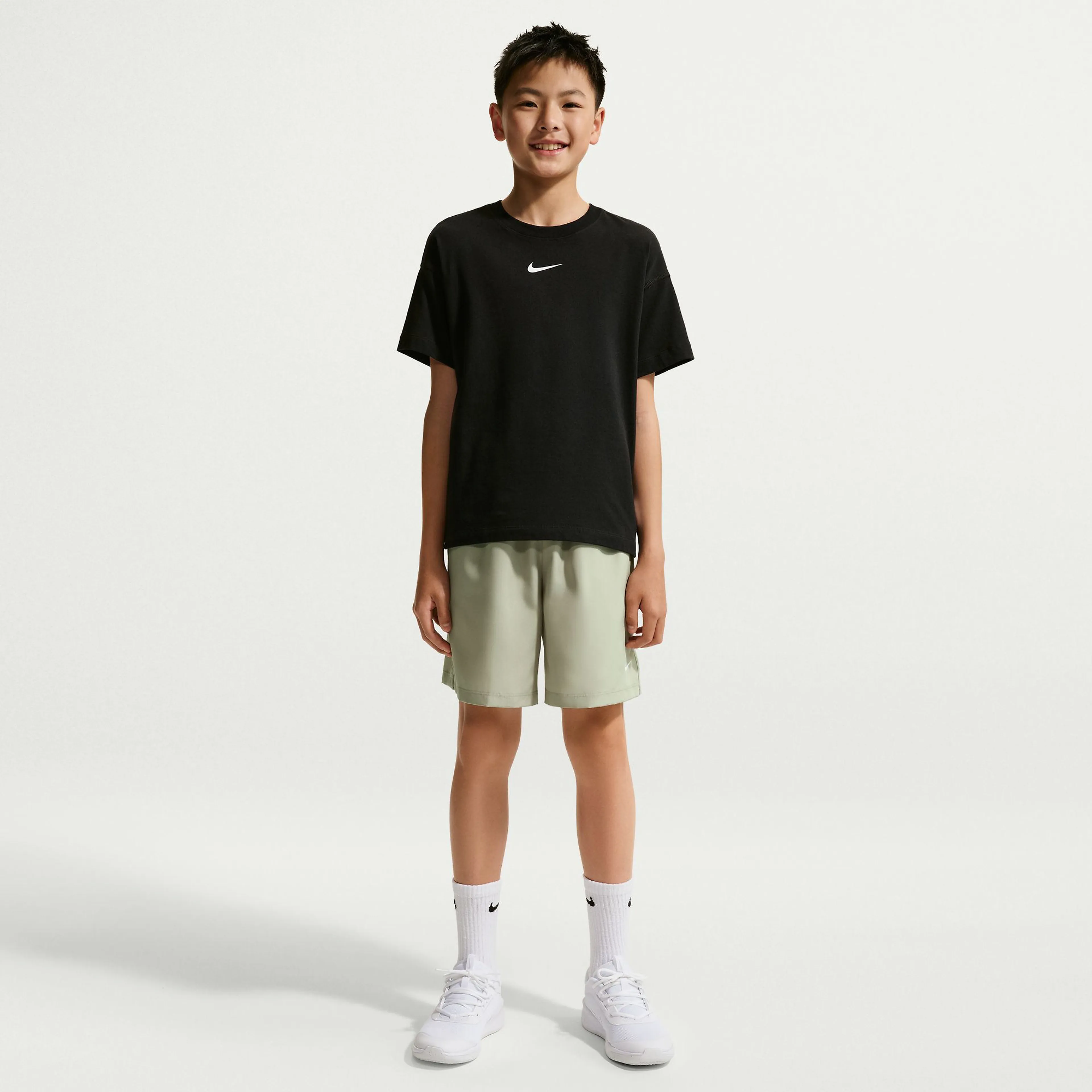Multi Big Kids' Dri-FIT Training Shorts