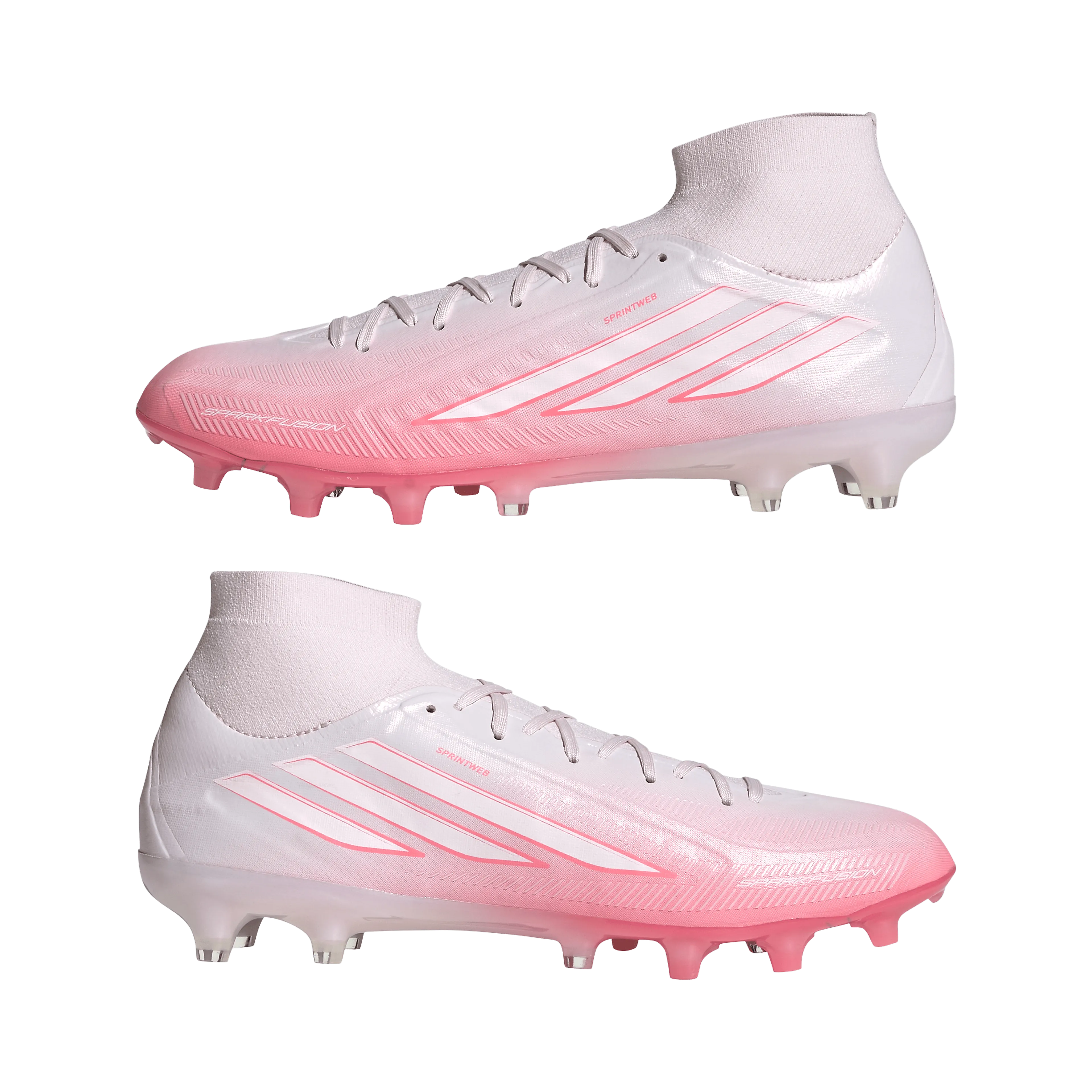 F50 SPARKFUSION PRO Mid Cut Firm Ground / Artificial Ground Fotballsko Gress/Kunstgress Dame