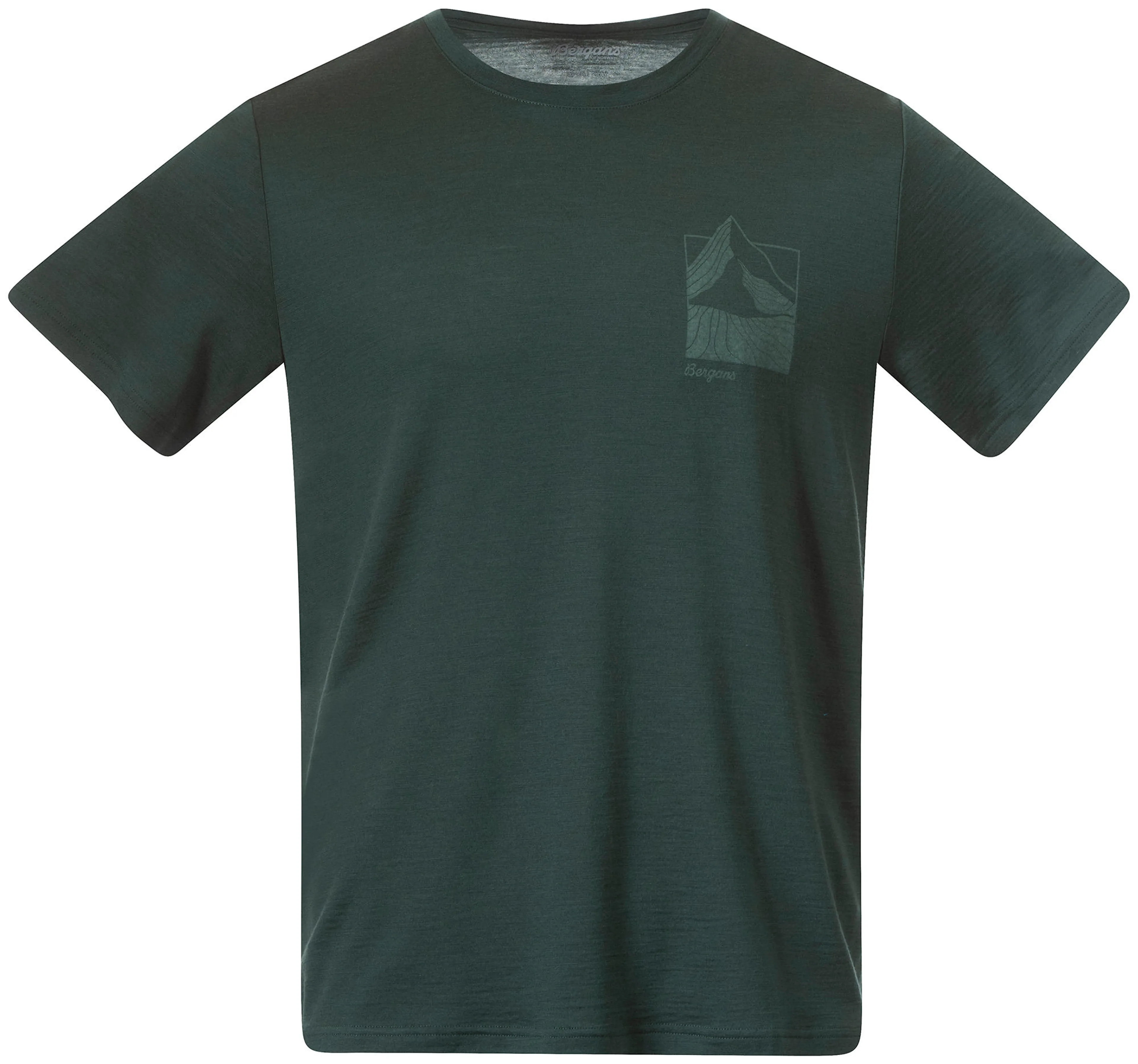 Rabot Mount Wool Tee Men Rabot Mount Wool Tee Men