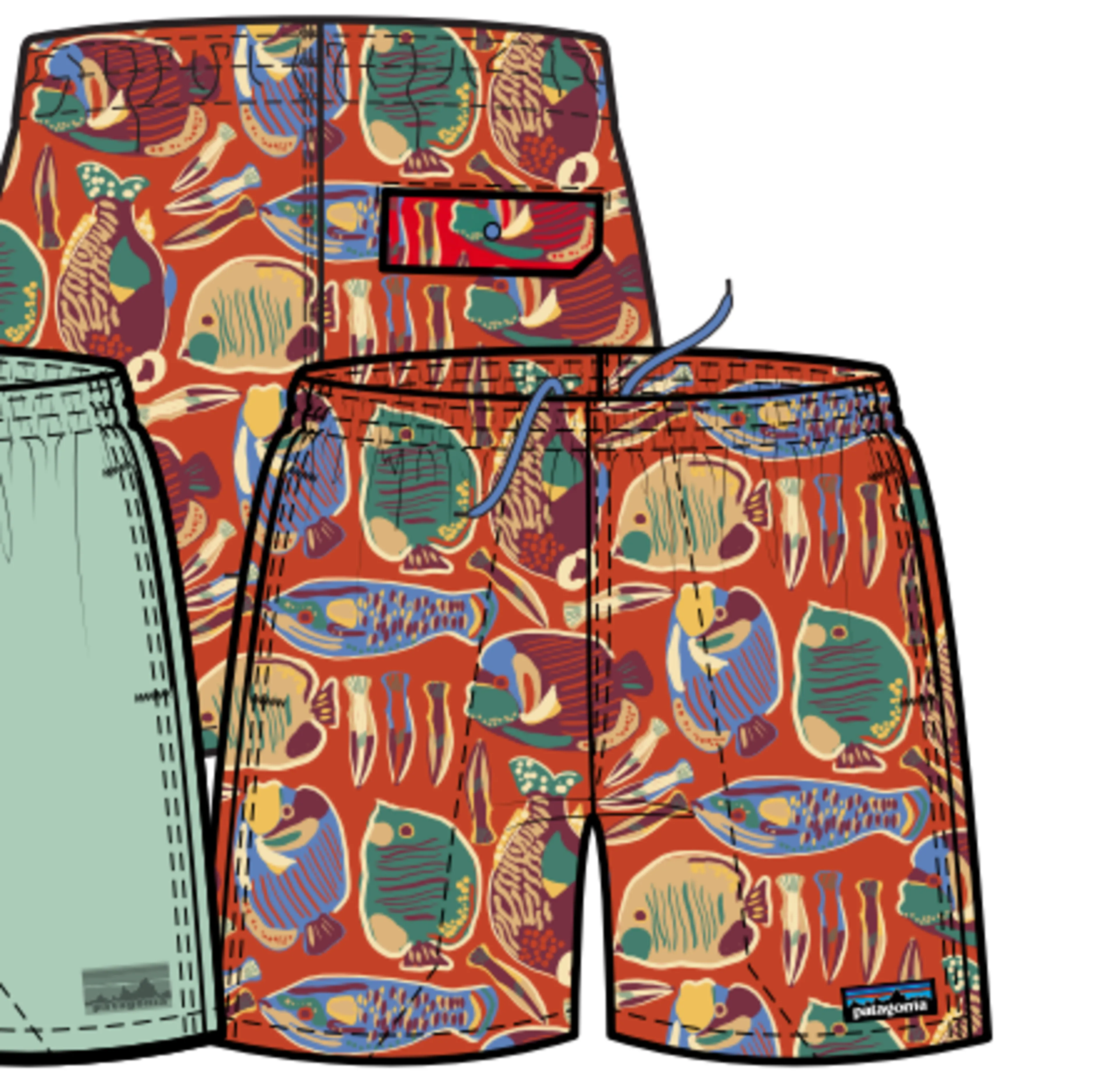 M's Baggies Shorts - 5 in.