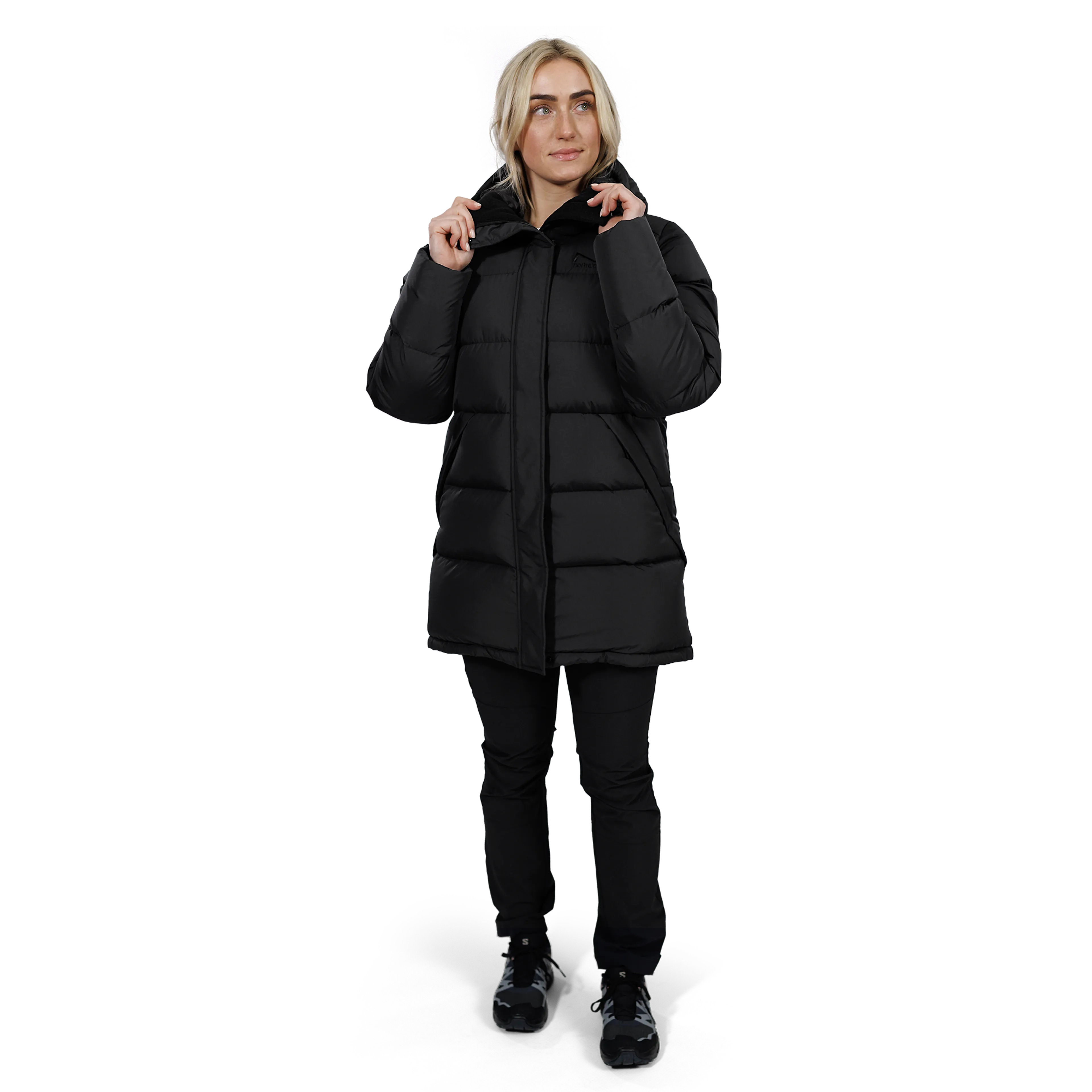Fauske dunjakke dame