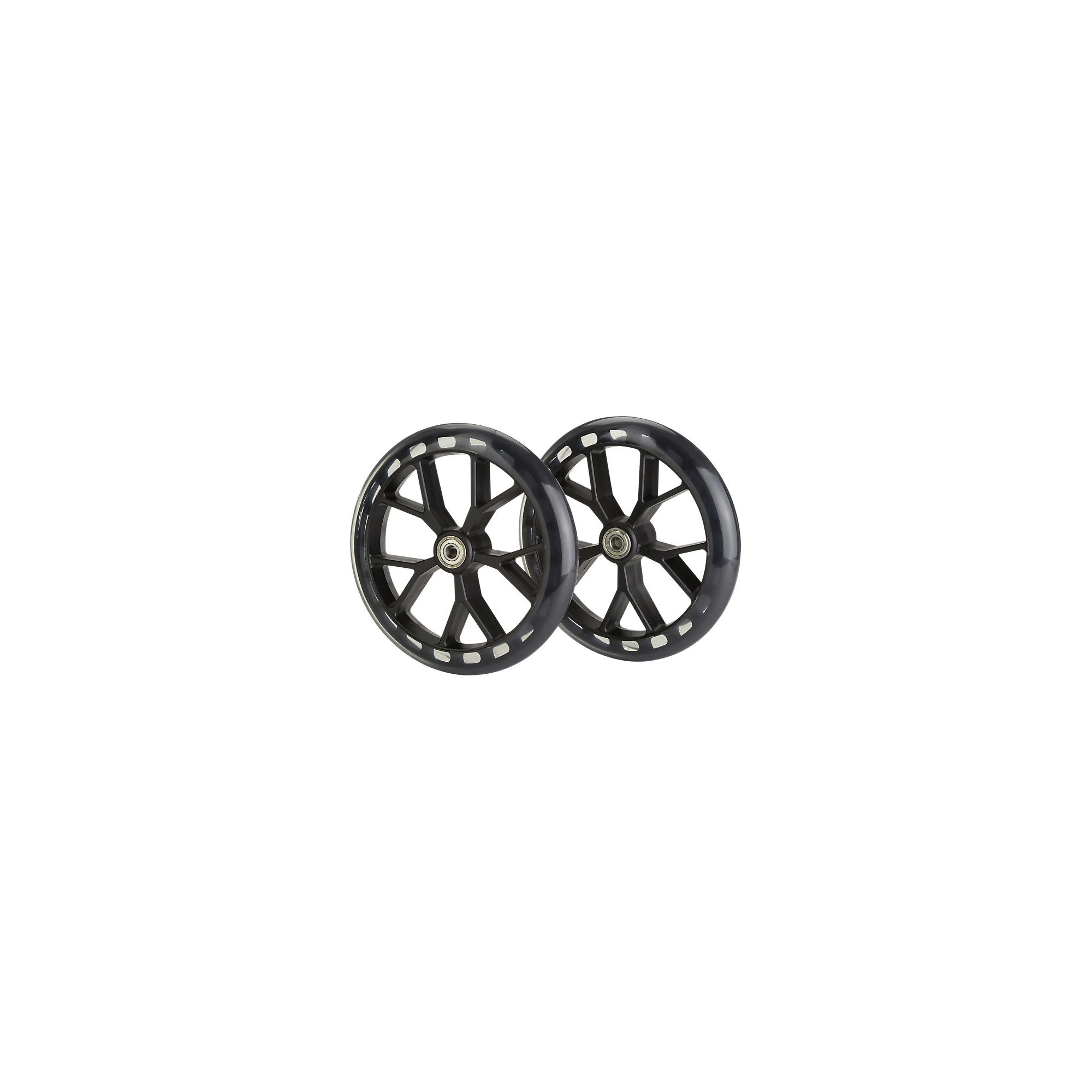 PU WHEELS 200MM TRANSPARENT