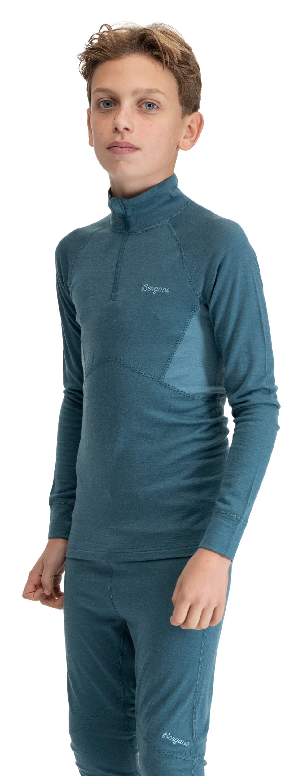 Inner:Pure Merino Youth Half Zip