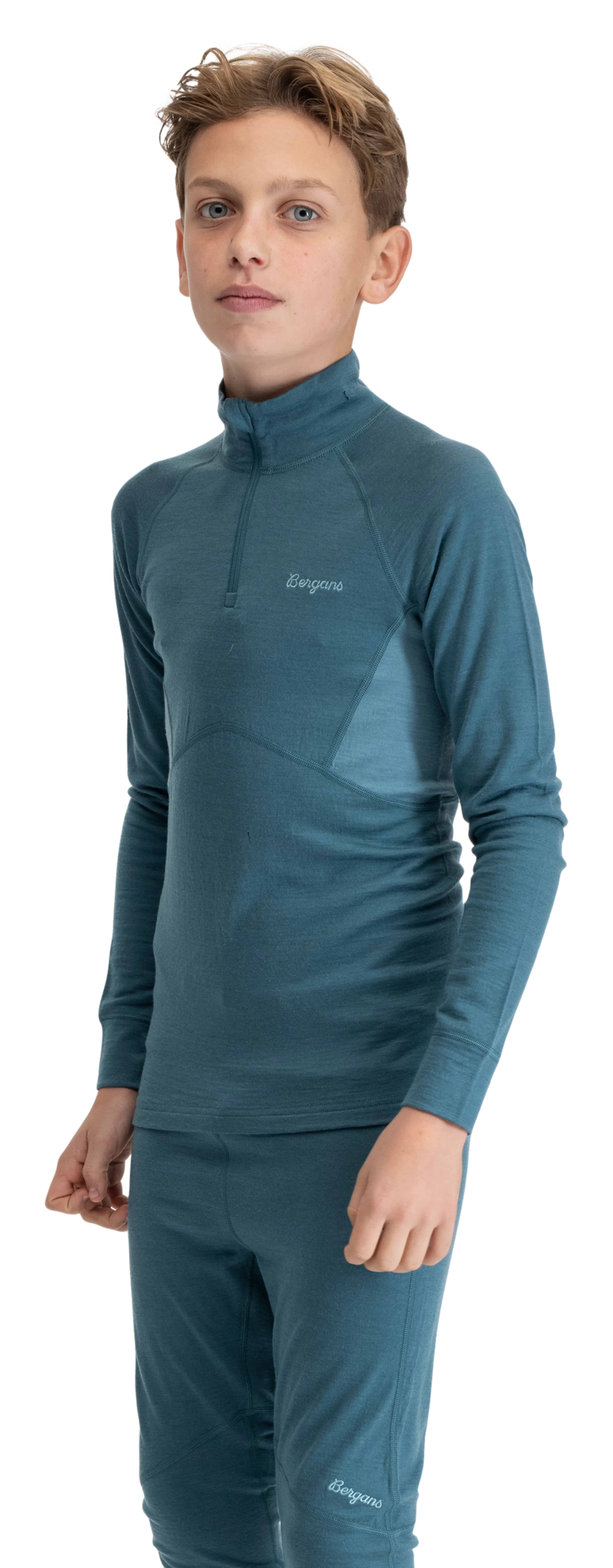 Inner:Pure Merino Youth Half Zip