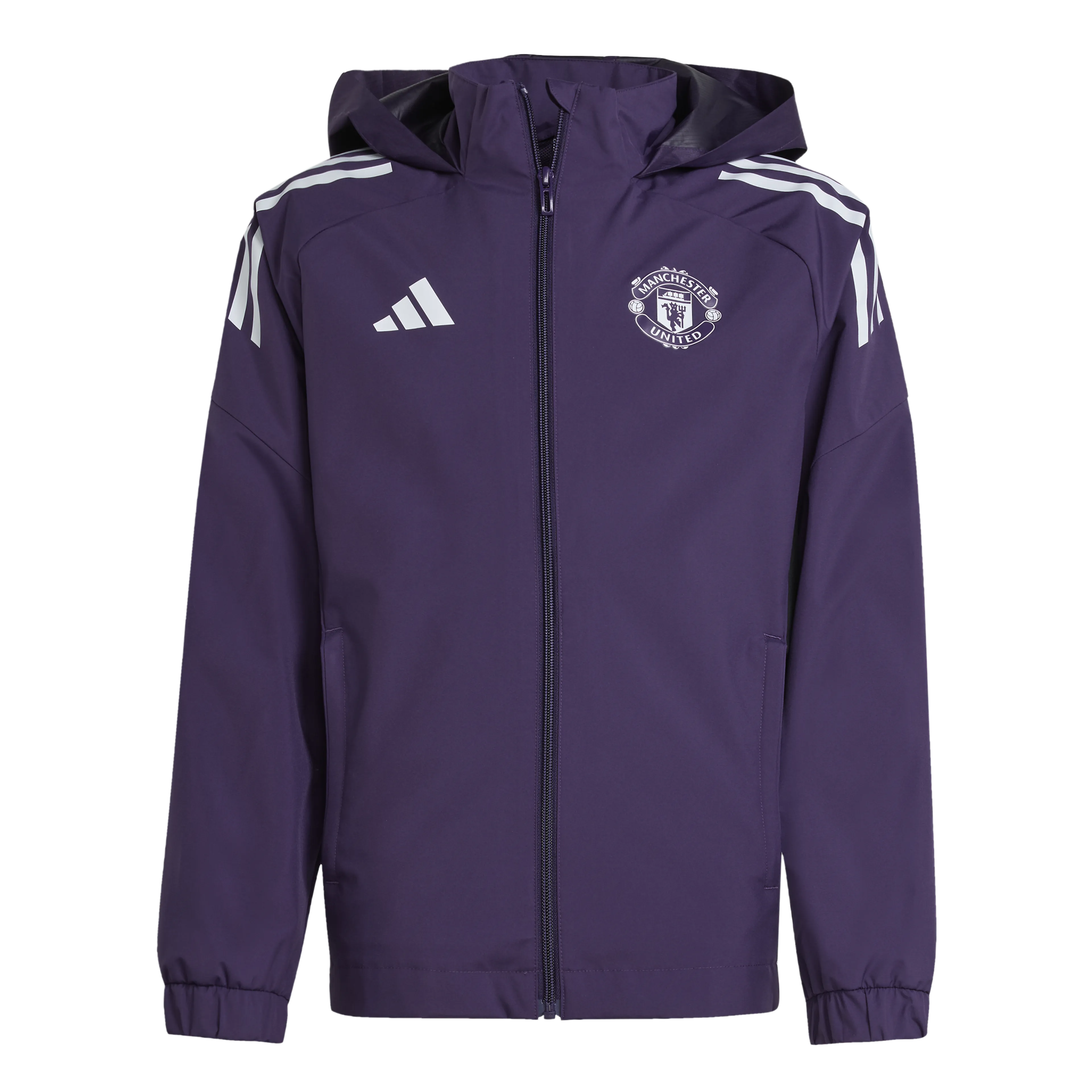 Manchester United Tiro 25 Competition All-Weather Jacket Junior
