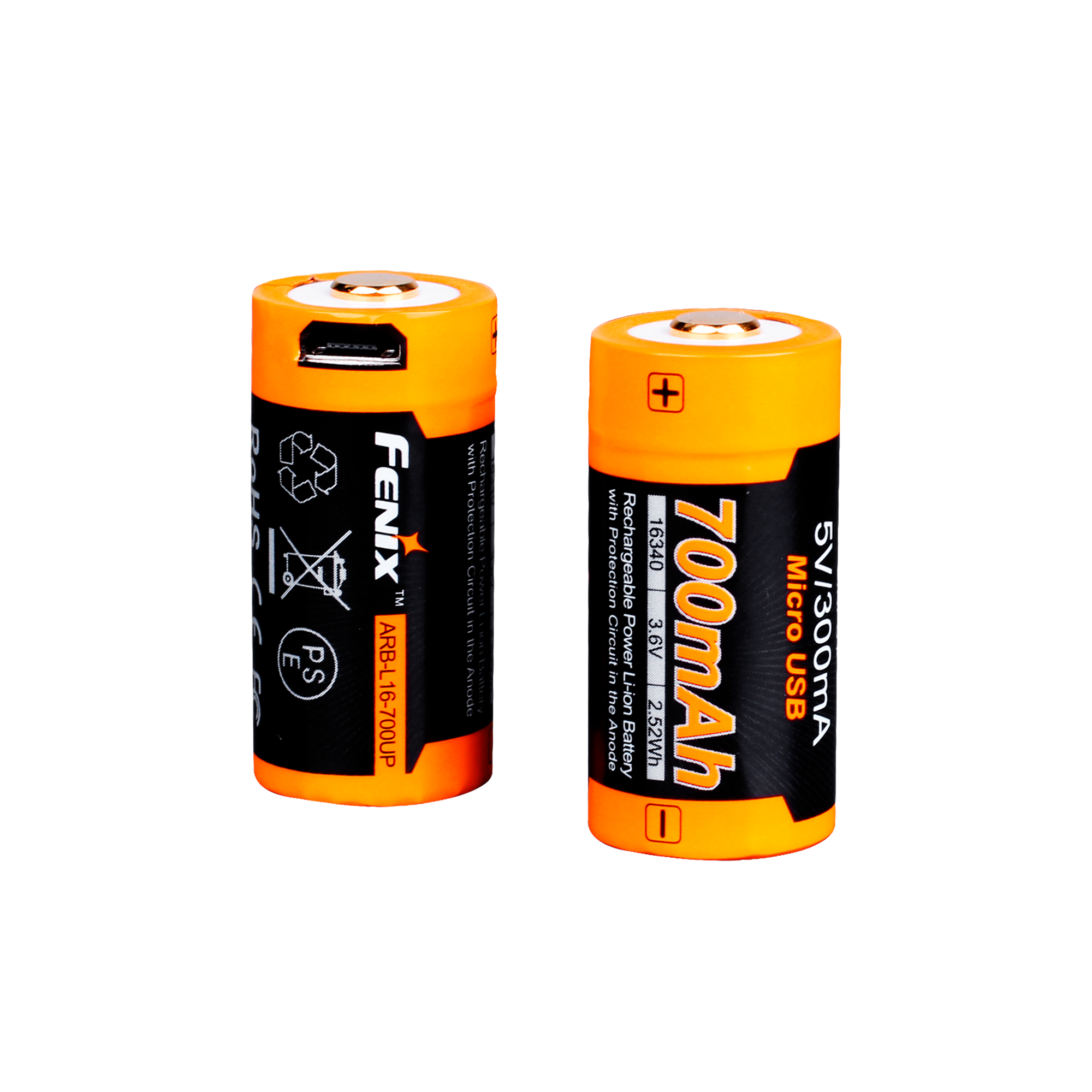 Fenix ARB-L16-700UP 16340 BATTERI