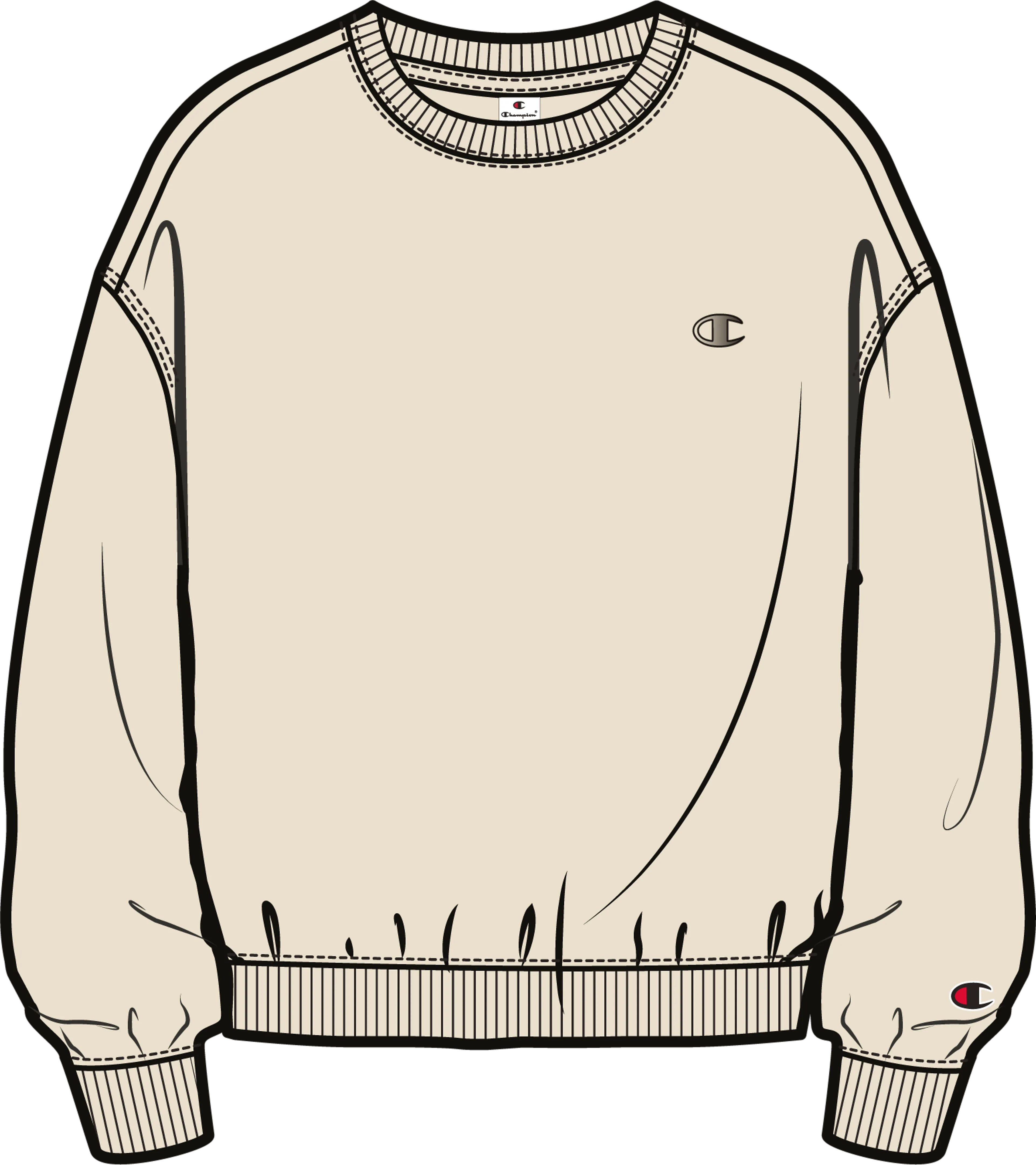 Tonal Icons Crewneck Sweatshirt Tonal Icons Crewneck Sweatshirt