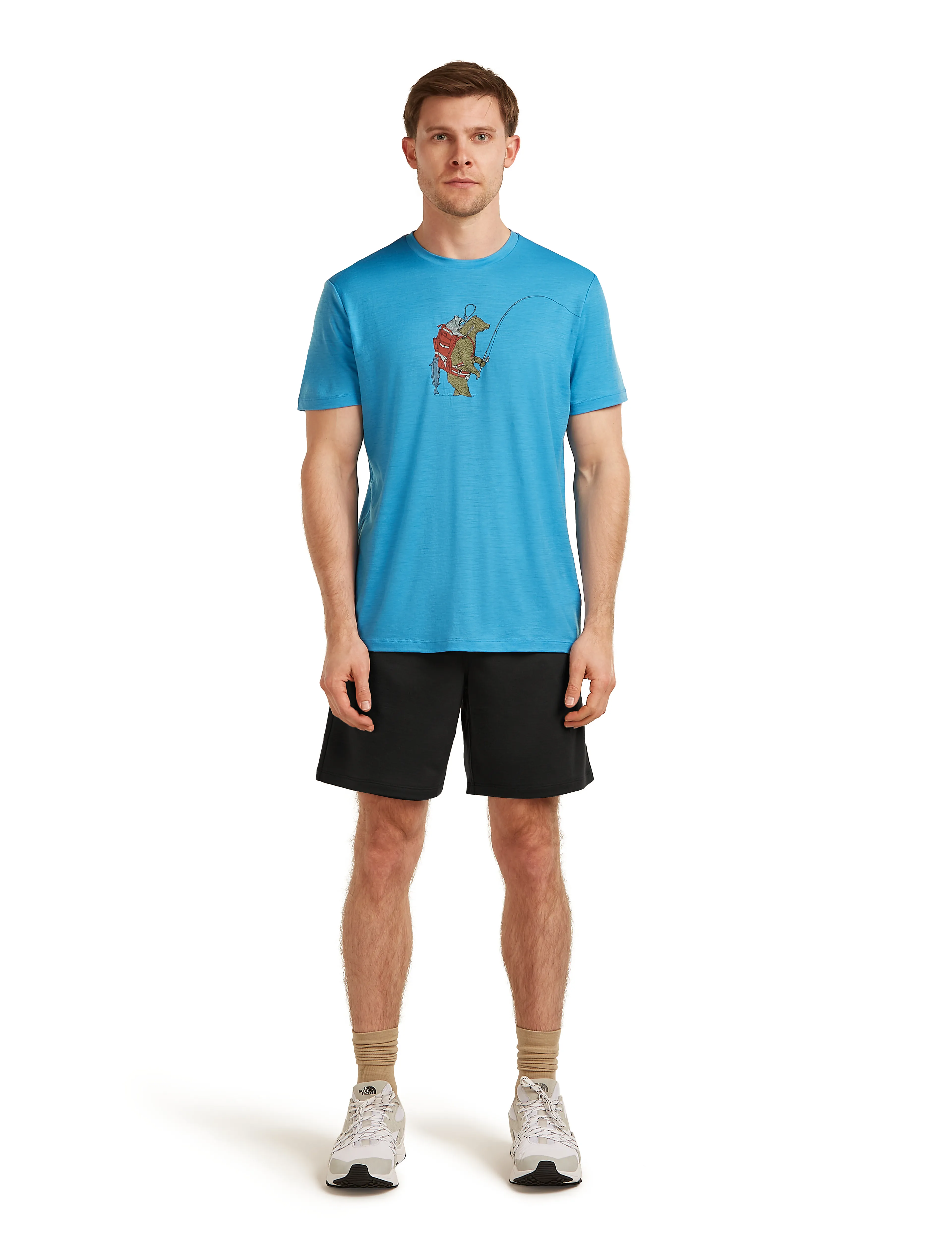 M Mer 150 Tech Lite SS Tee Bear Catch