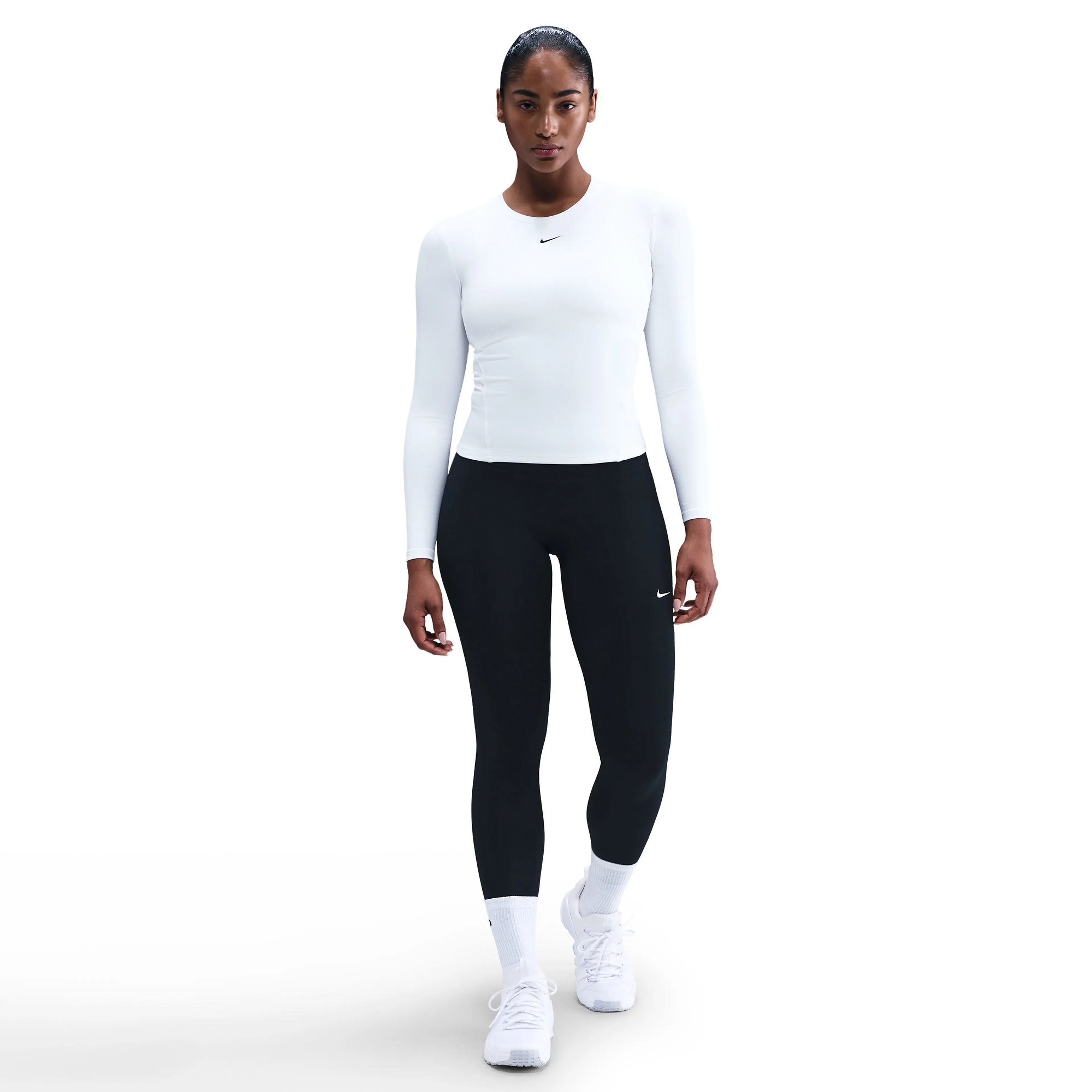 One Fitted Women's Dri-FIT Long-Sleeve Top