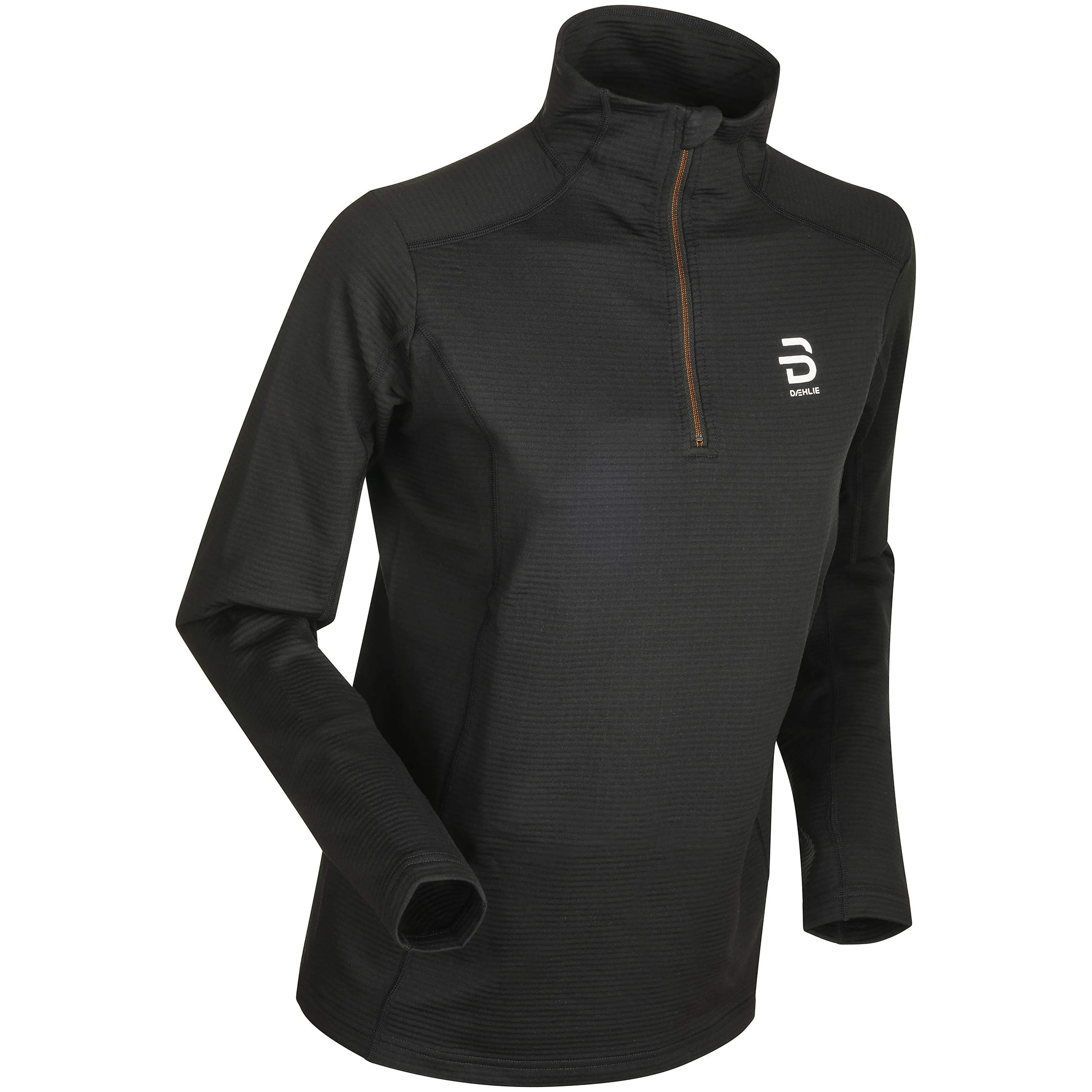 Half Zip Grid jakke dame