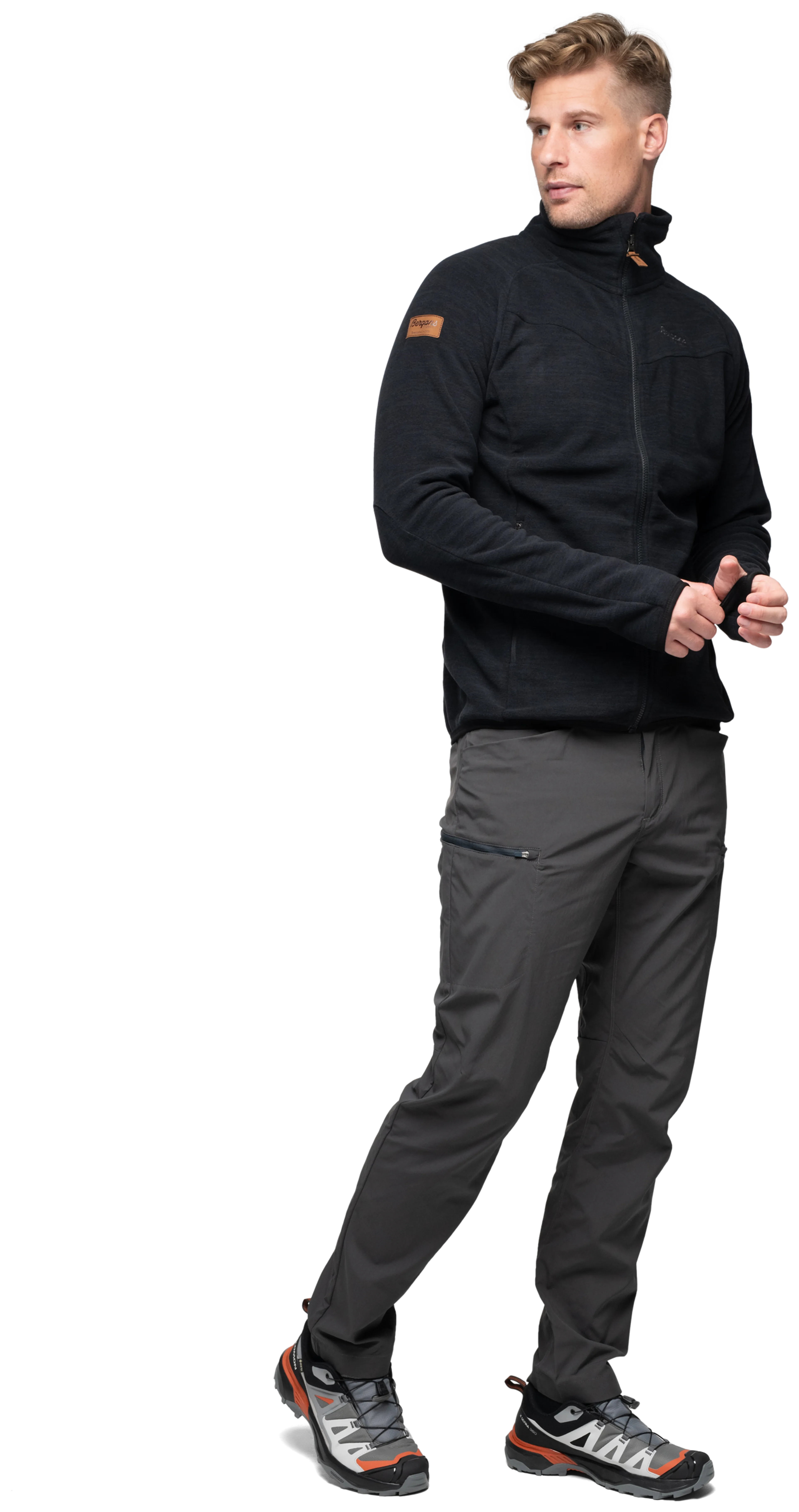 Hareid Fleece Jacket NoHood Hareid Fleece Jacket NoHood