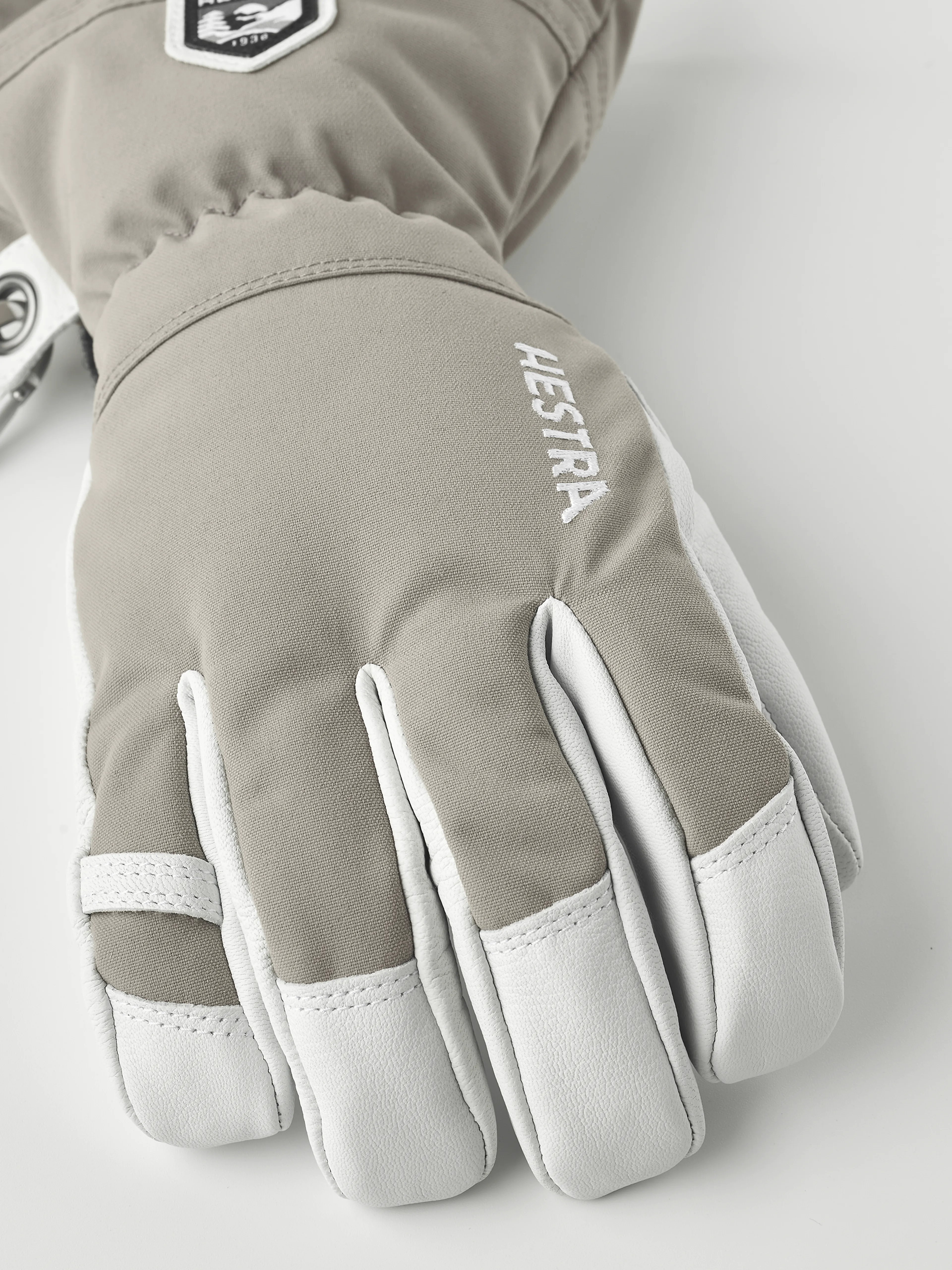 Army Leather Heli Ski - 5 finger