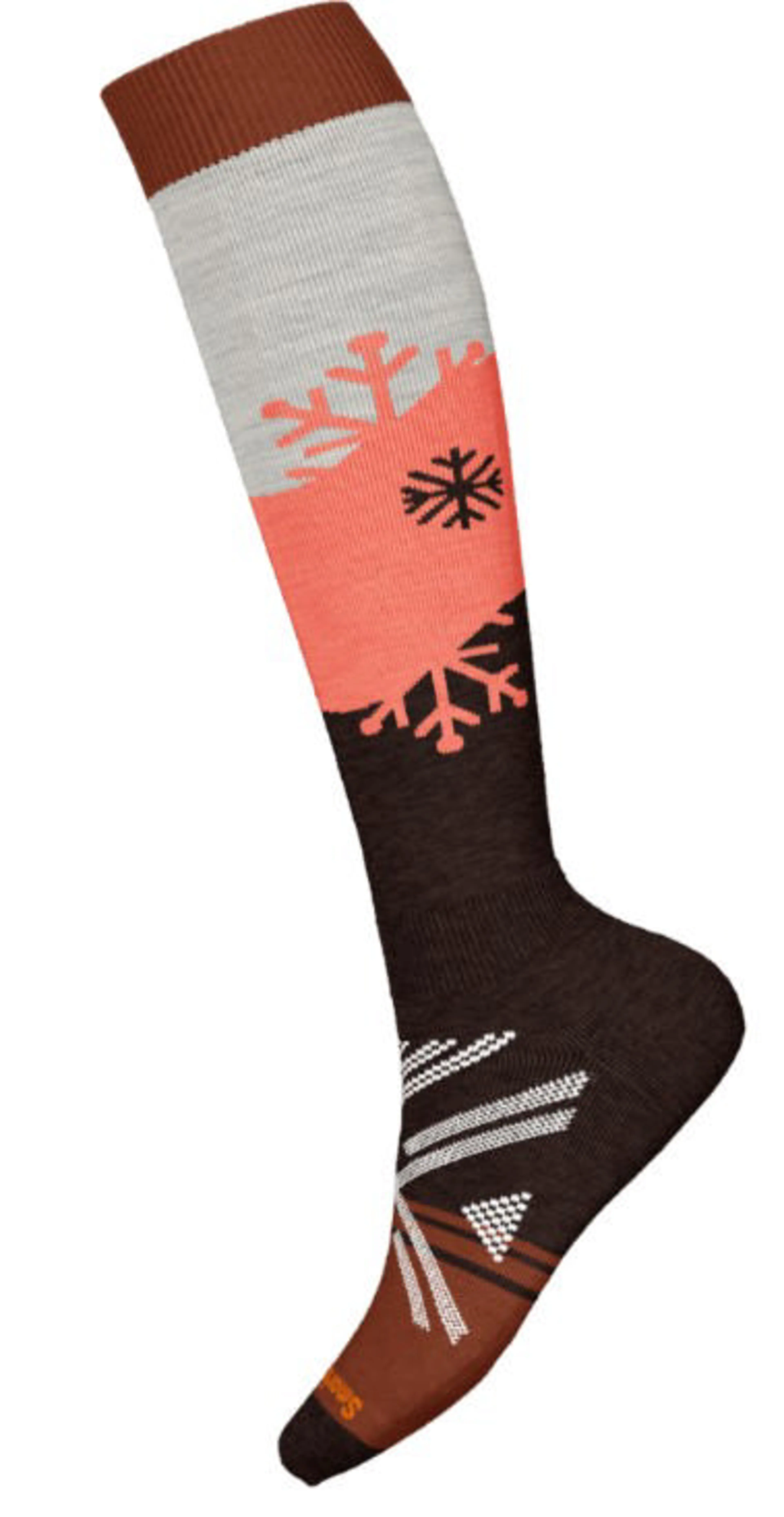 Women's Ski Full Cushion Snowpocalypse Pattern OTC Socks