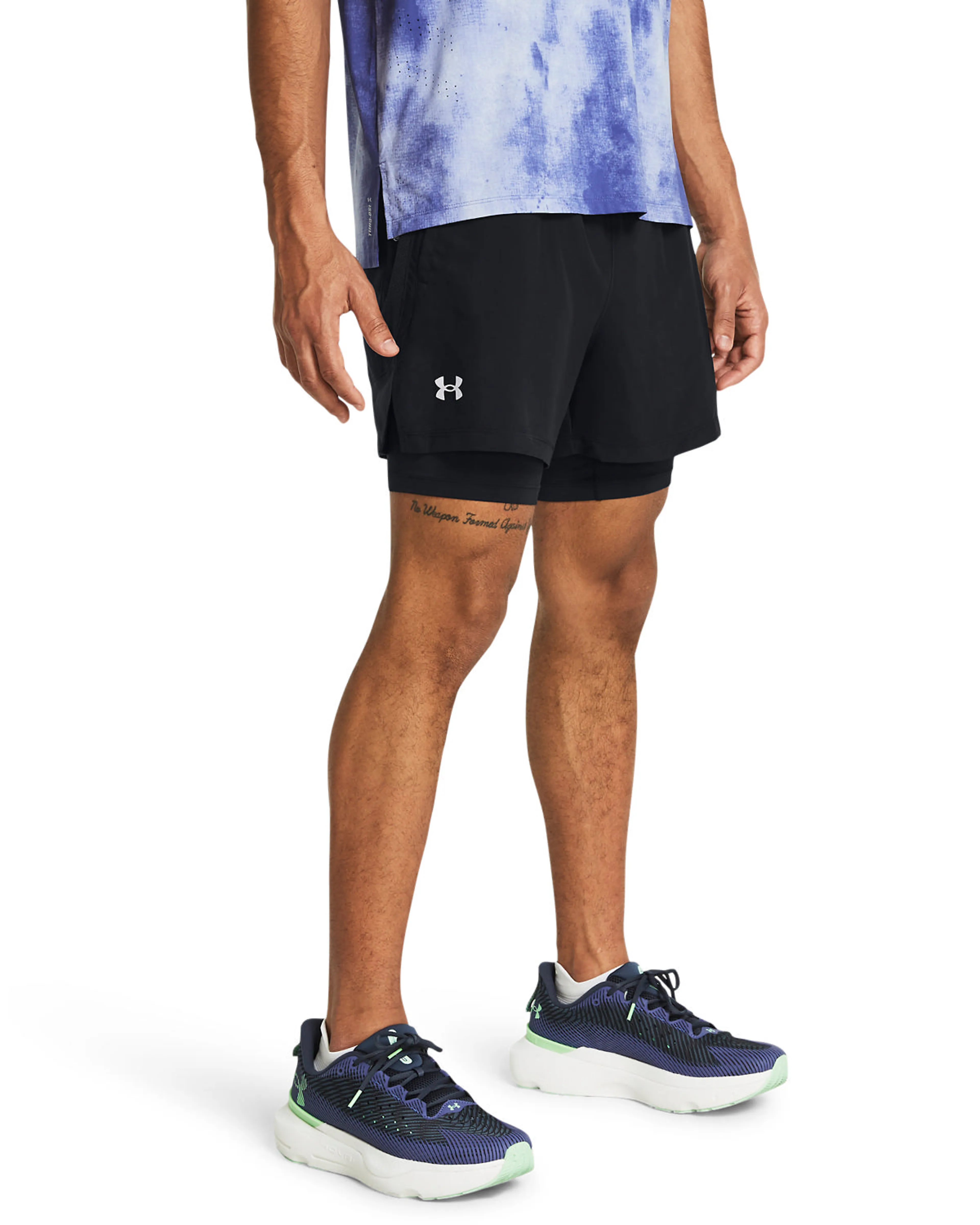 UA LAUNCH 5'' 2-IN-1 SHORTS