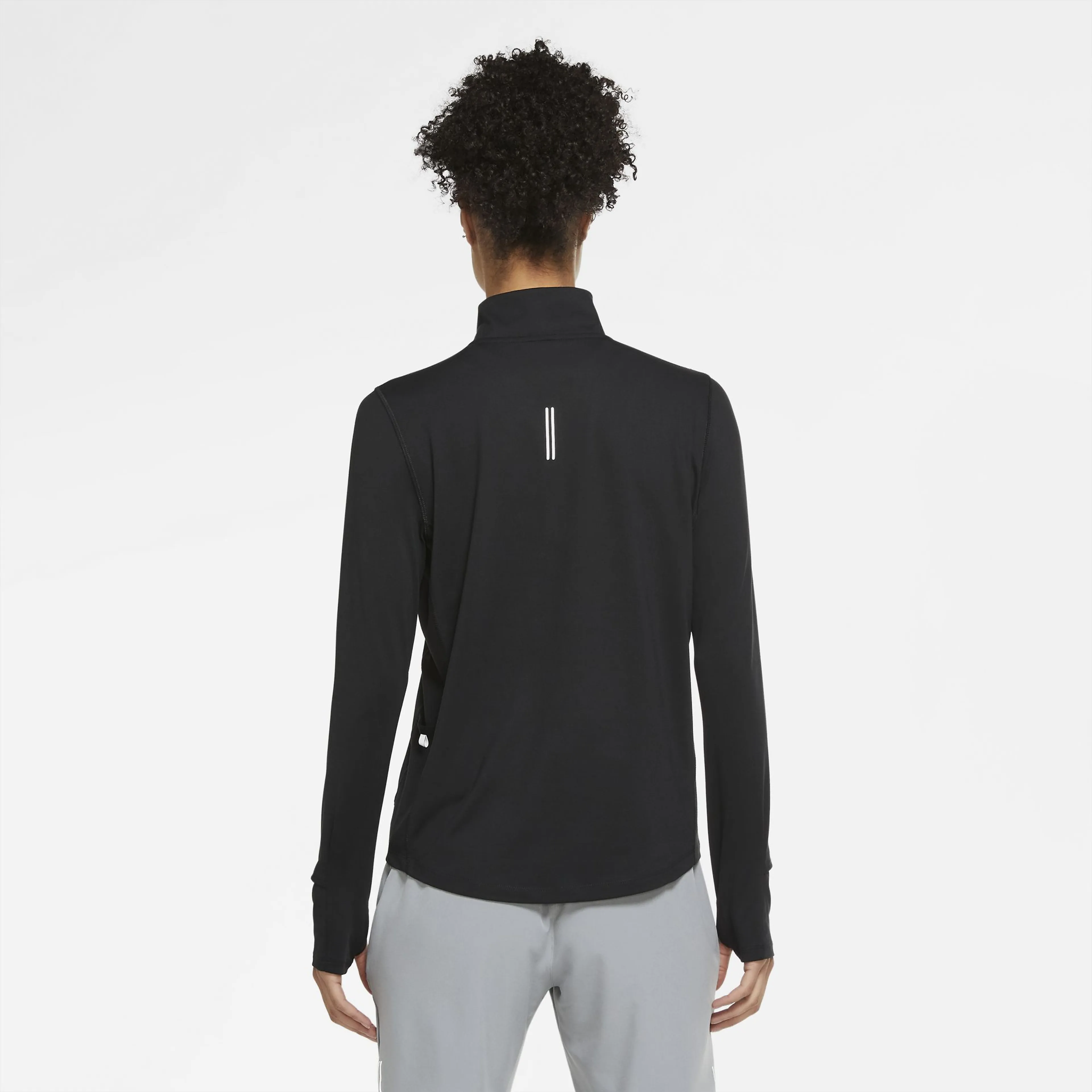 Element 1/2-Zip Running treningsgenser dame