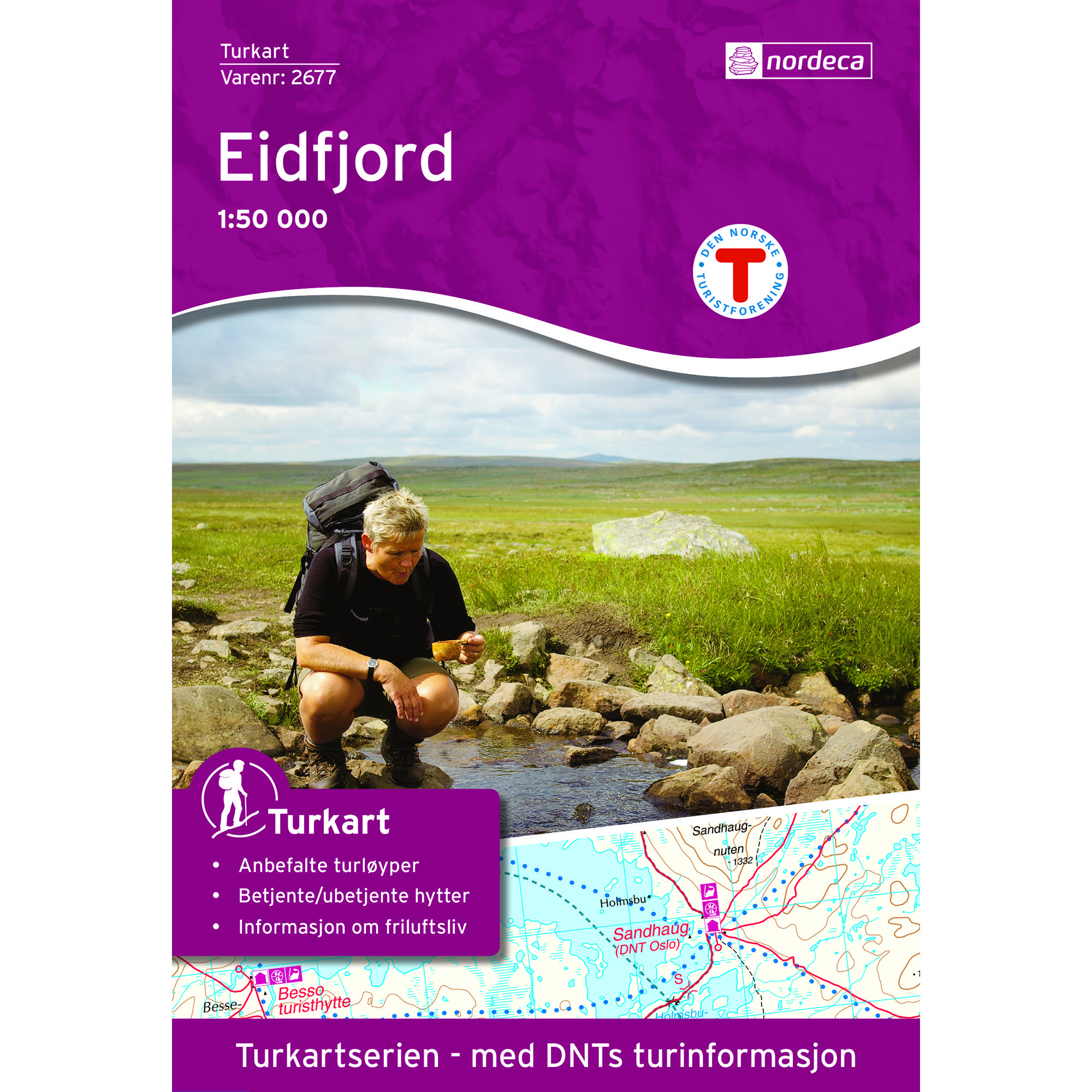 EIDFJORD 1:50 000
