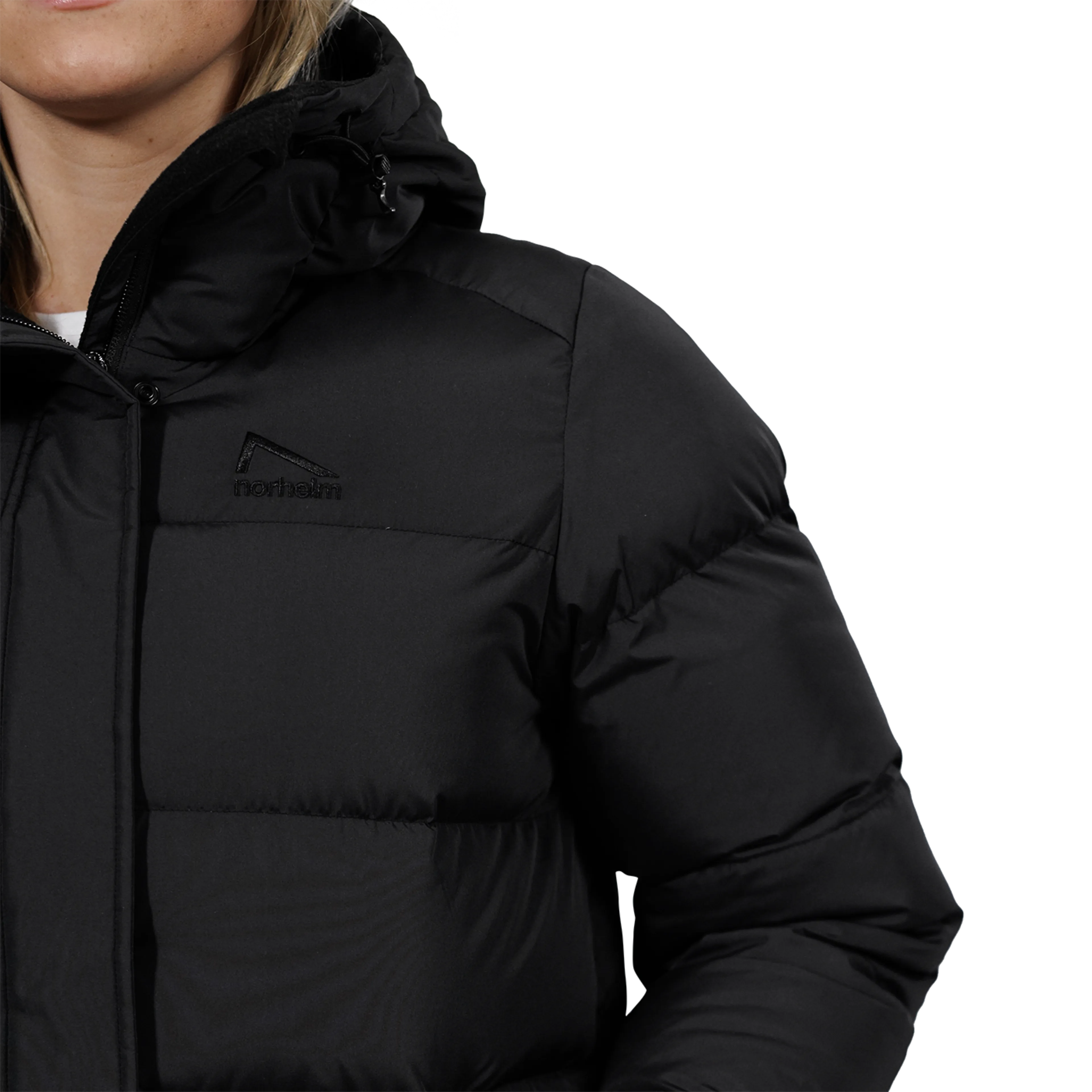 Fauske dunjakke dame