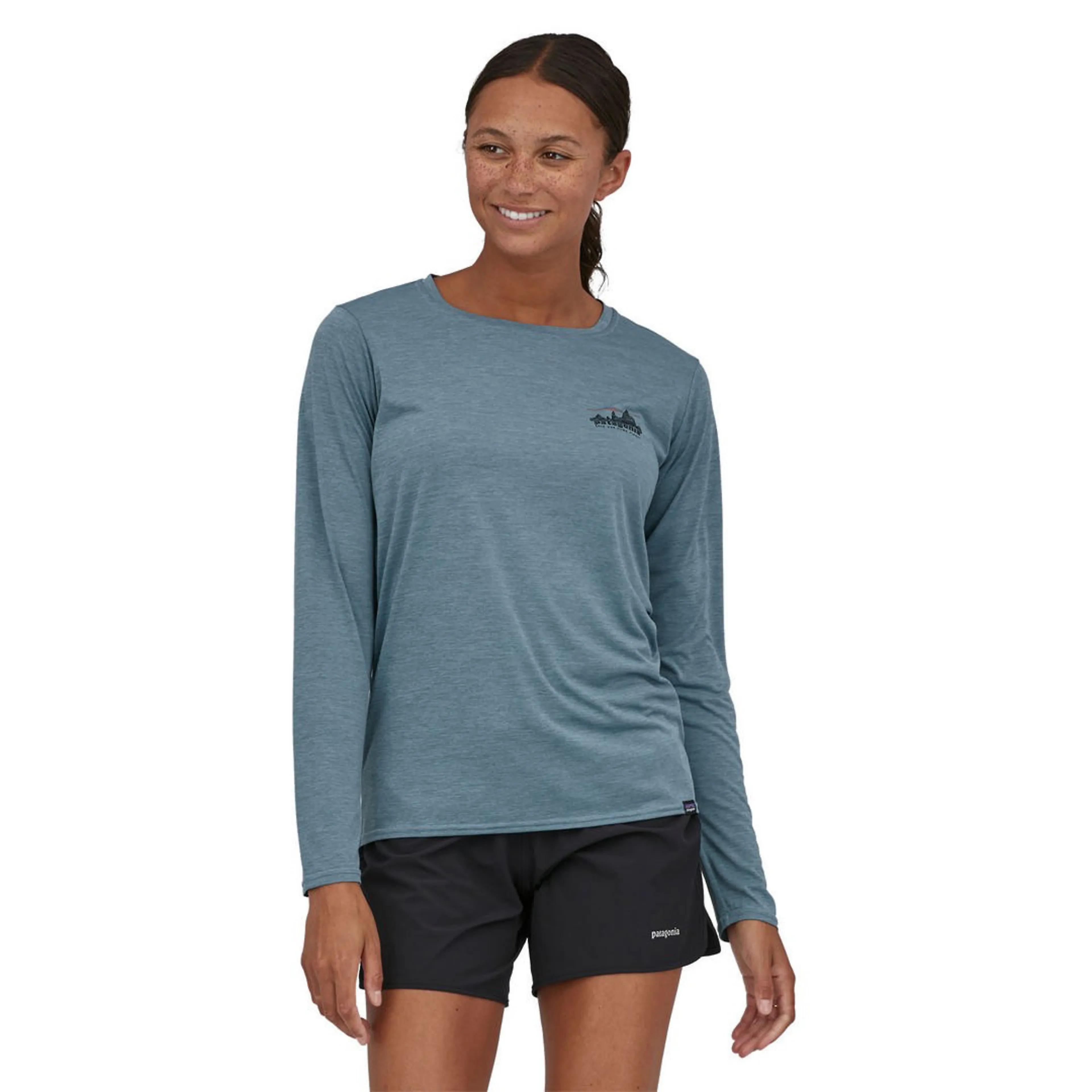 W's L/S Cap Cool Daily Graphic Shirt