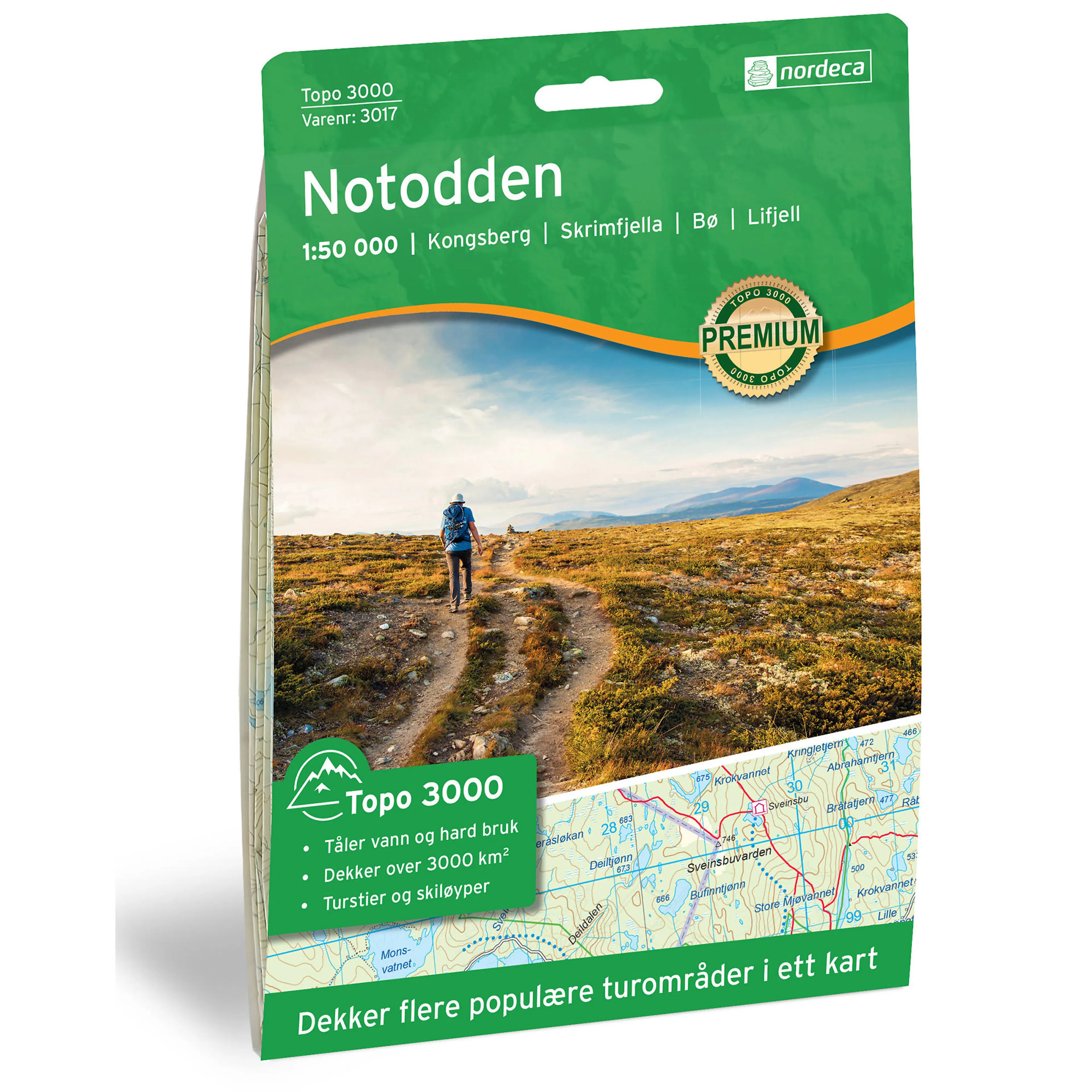 NOTODDEN 1:50 000
