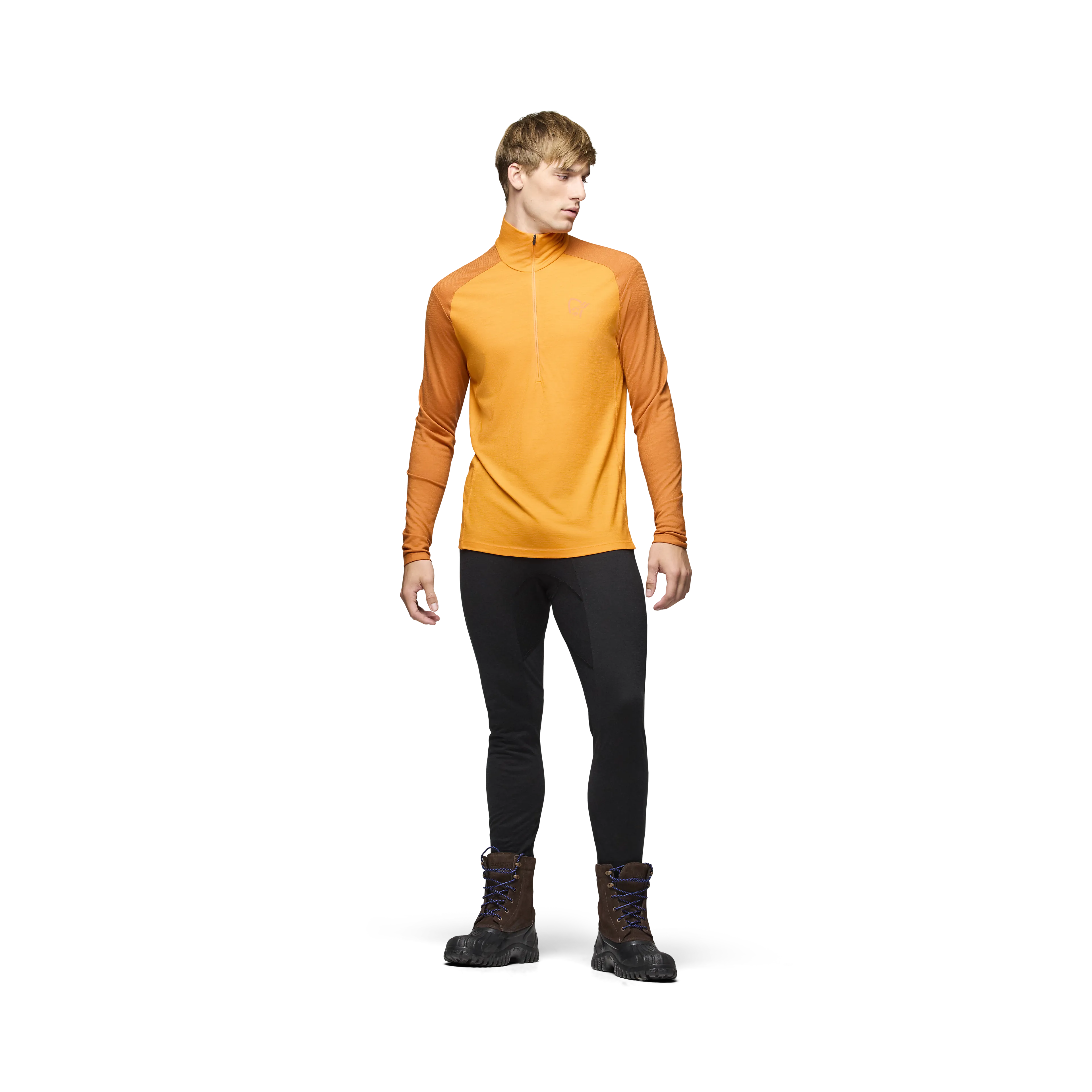femund pureUll Zip Neck M's