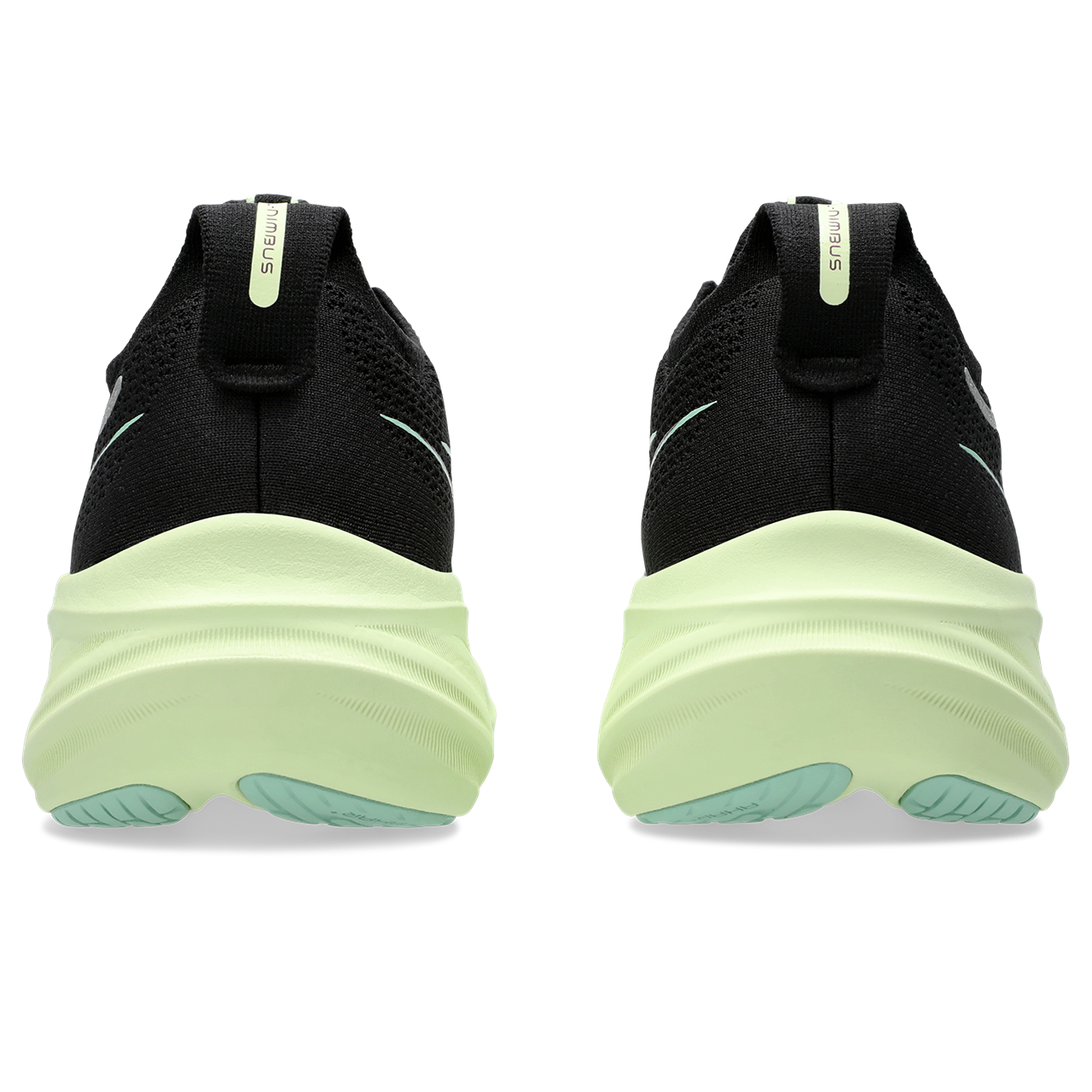 ASICS Gel-Nimbus 26 BLACK/COOL MATCHA Dame | Løplabbet.no