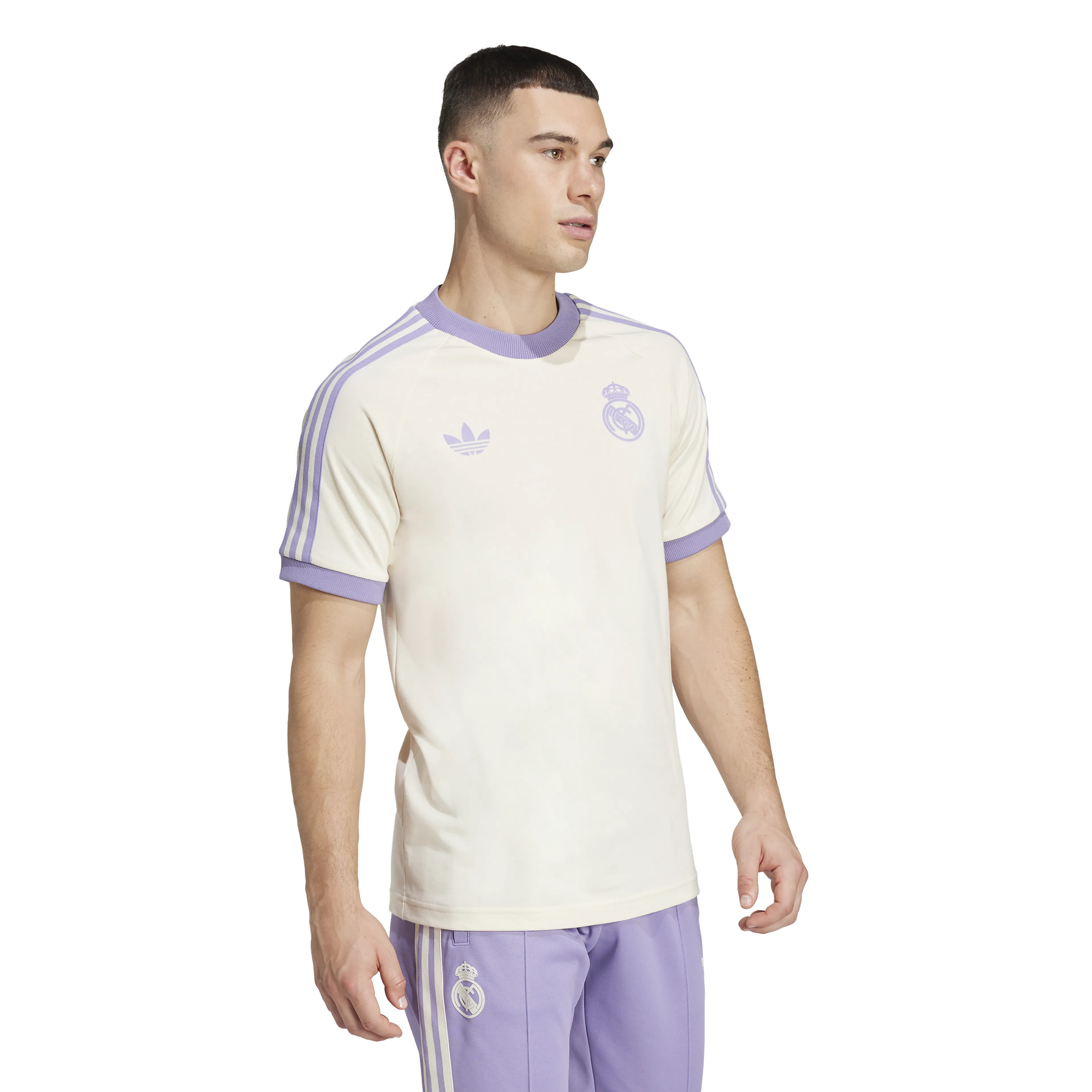 Real Madrid Originals Adicolor Classics 3-Stripes T-skjorte
