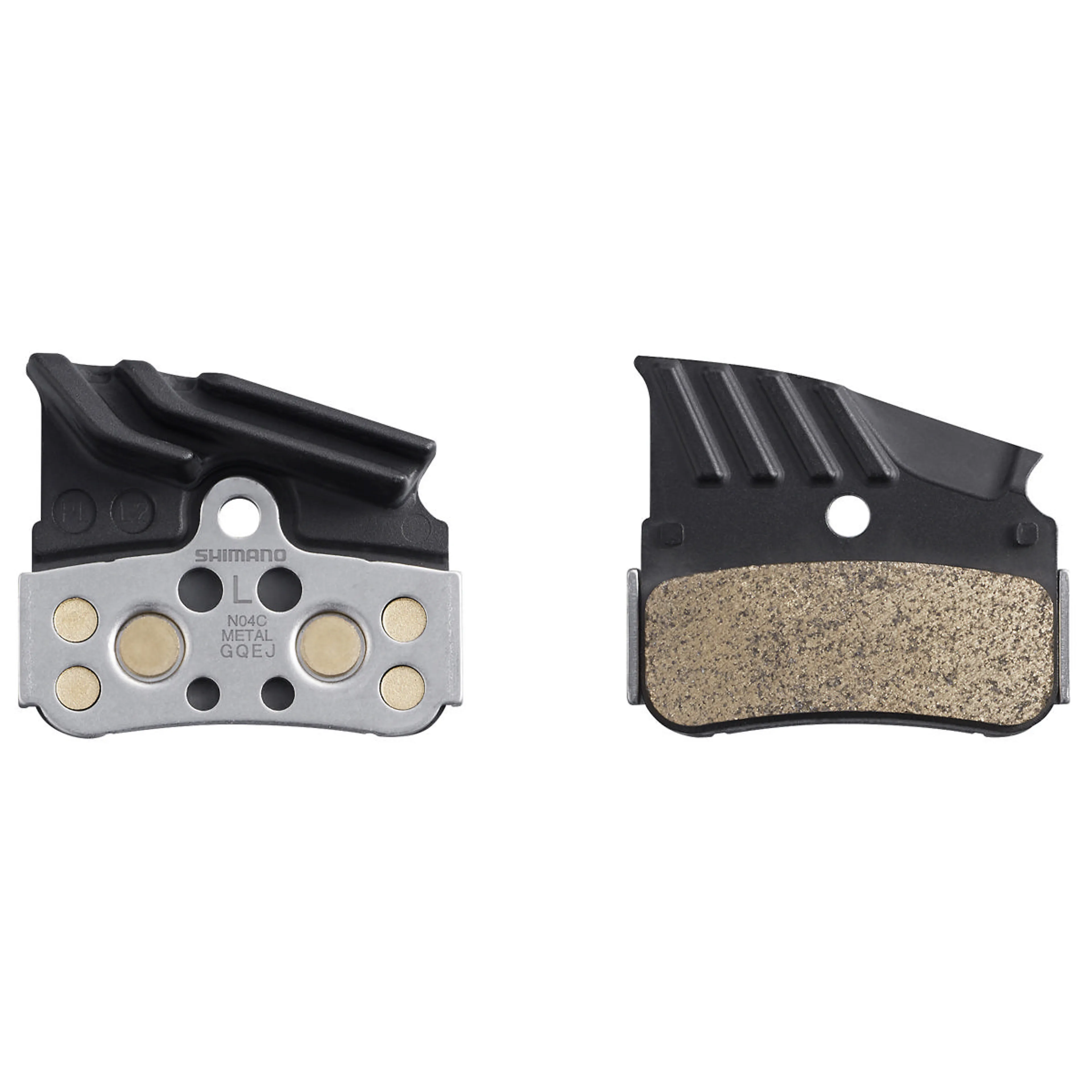 Bremseklosser Skivebrems Metal N04C 4piston (SLX,XT,XTR)