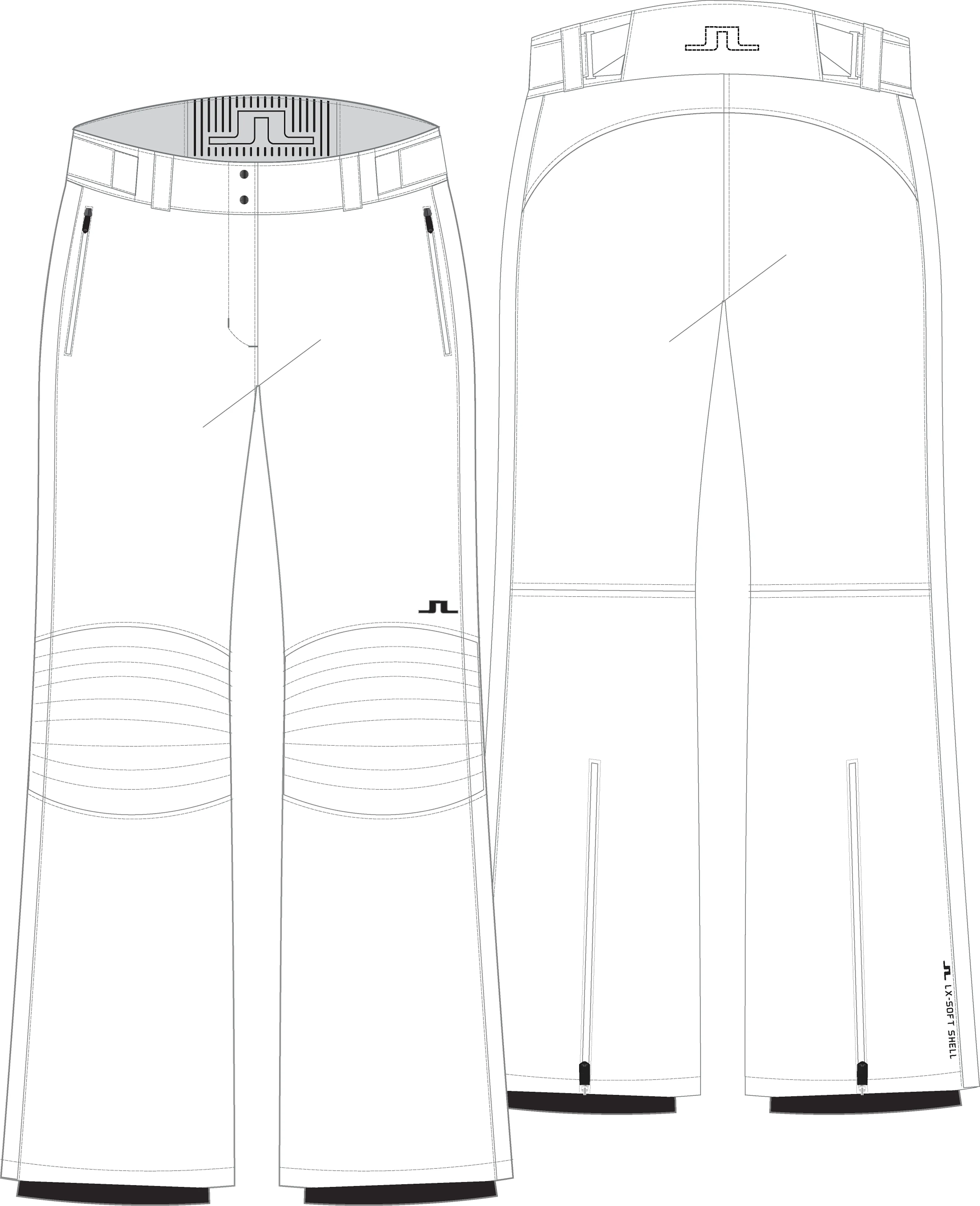 W Stanford Softshell Ski Pant