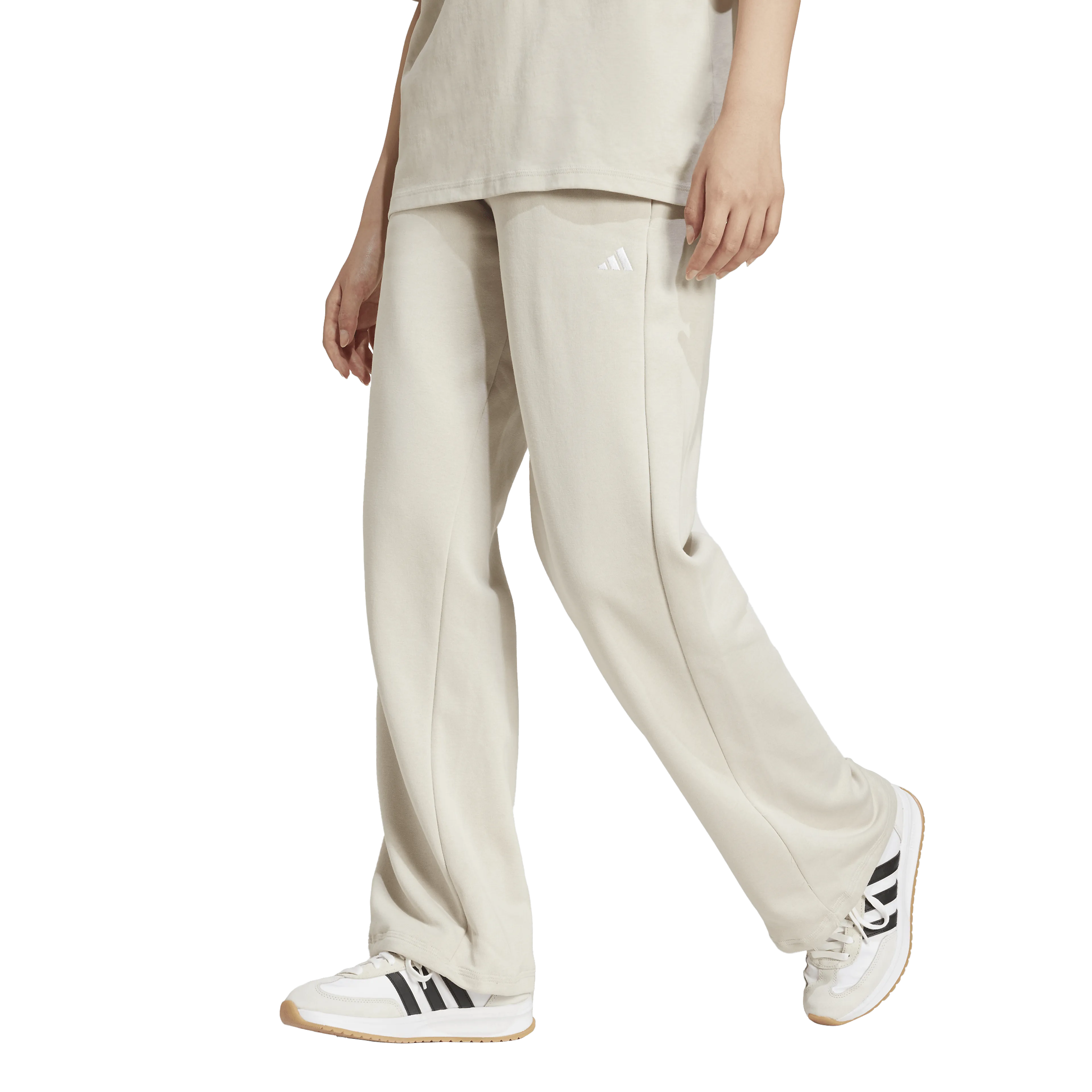 Essentials Small Logo Feel Cozy Open-Hem Joggebukse Dame