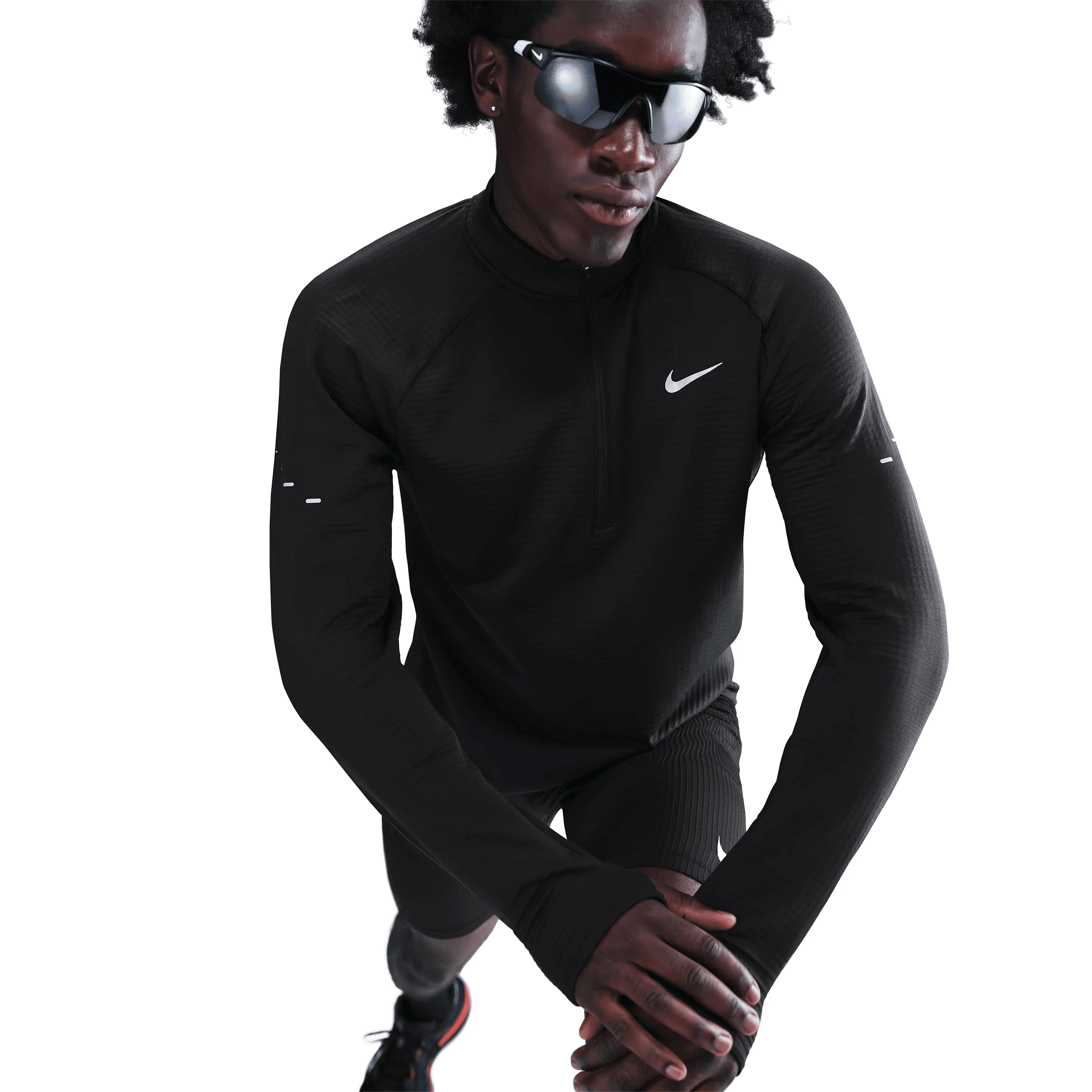 Stride Men's Therma-FIT Repel Winterized 1/2-Zip Running Top