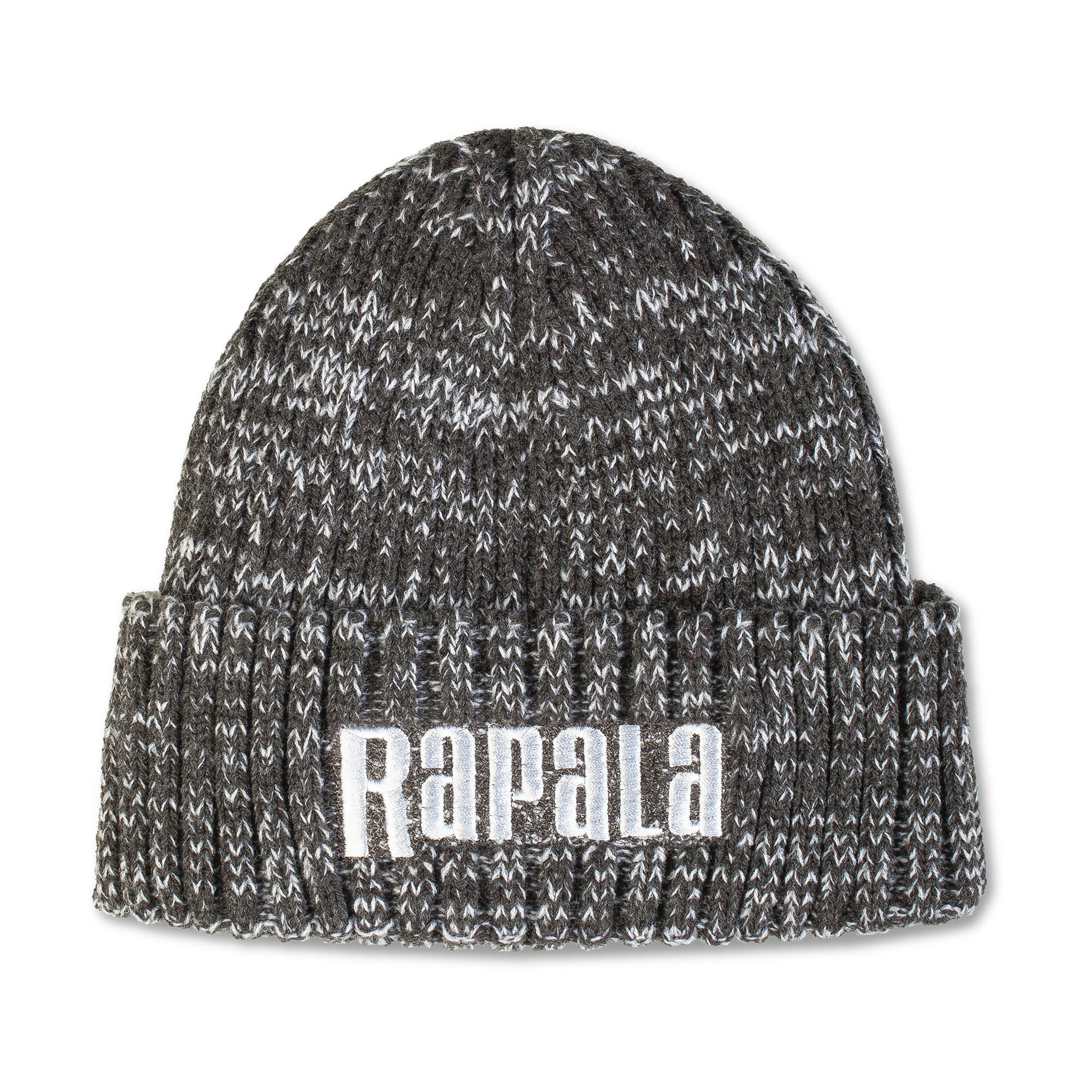 Mesh Knit Beanie Grey White Rapala