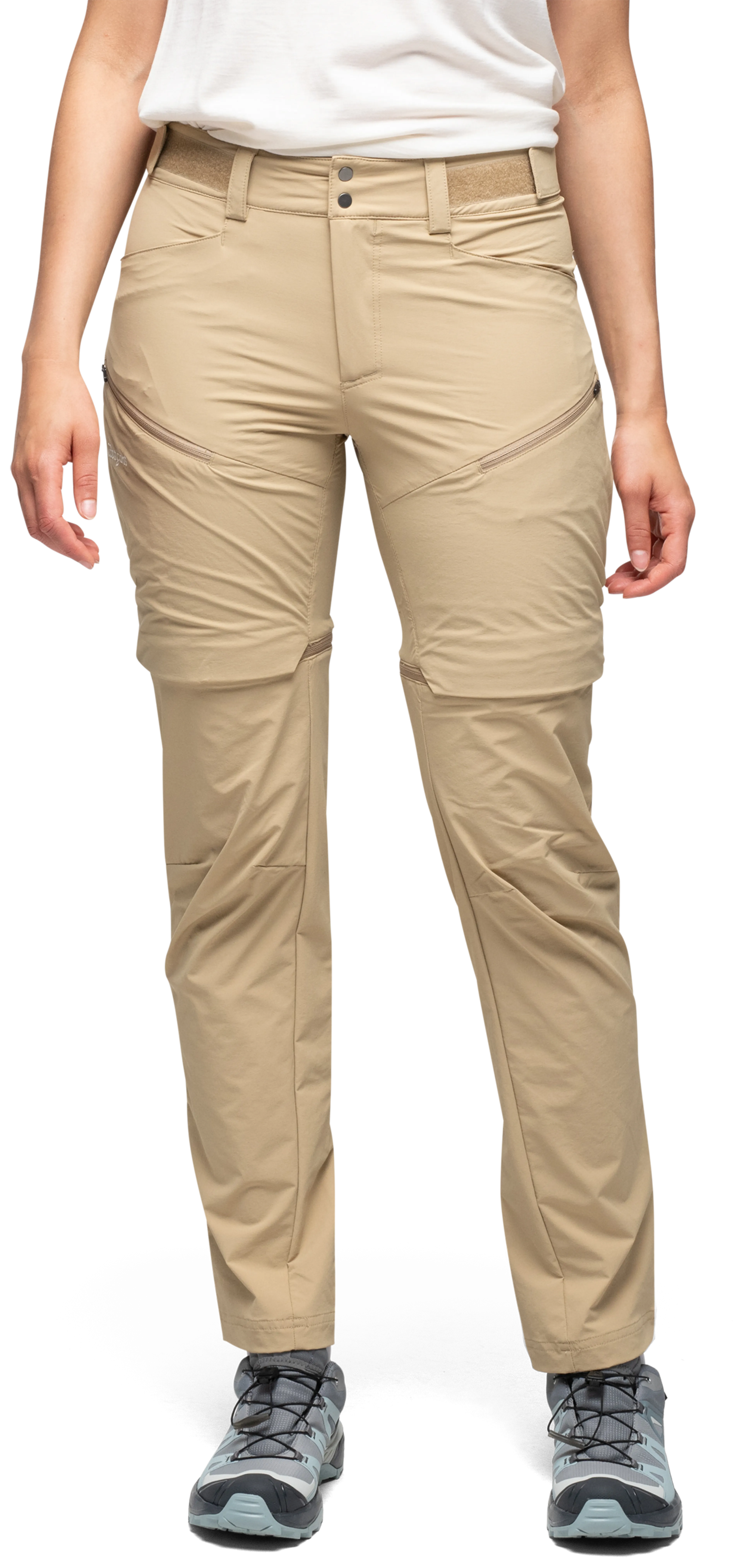 Convertible Zip-Off Softshell Pants Women